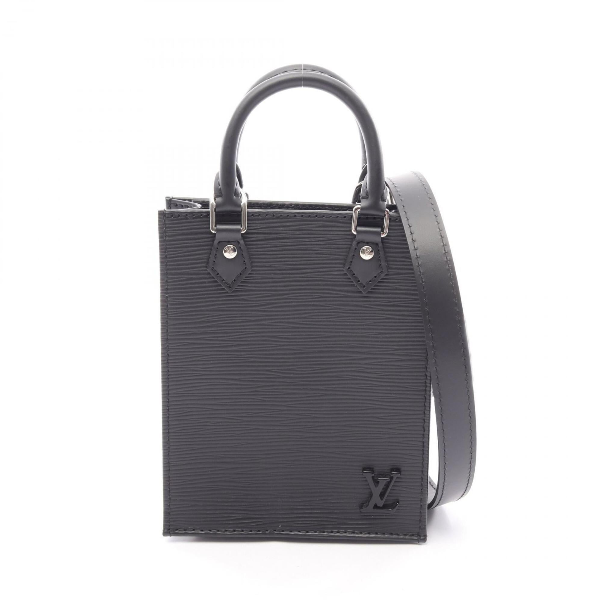 Louis Vuitton Black Epi Leather Handbag (Pre-Owned)