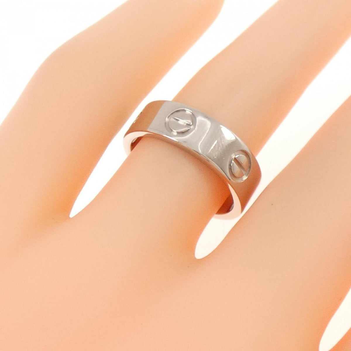 Cartier White Gold (18K) Band Ring (Pre-Owned)