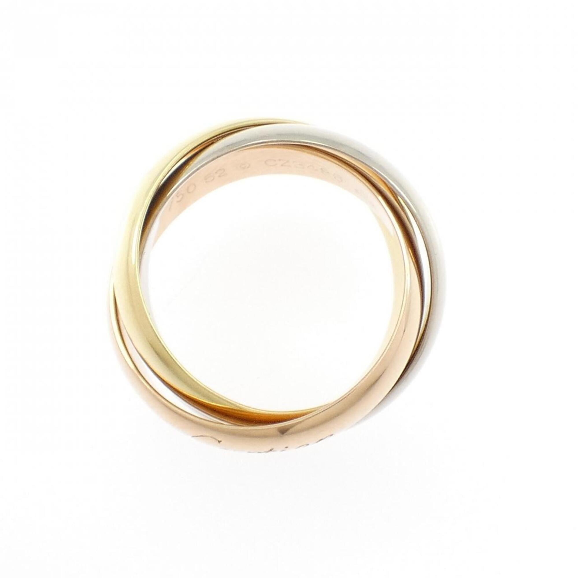 Cartier Yellow Gold (18K) Pink Gold (18K) White Gold (18K) Band Ring (Pre-Owned)
