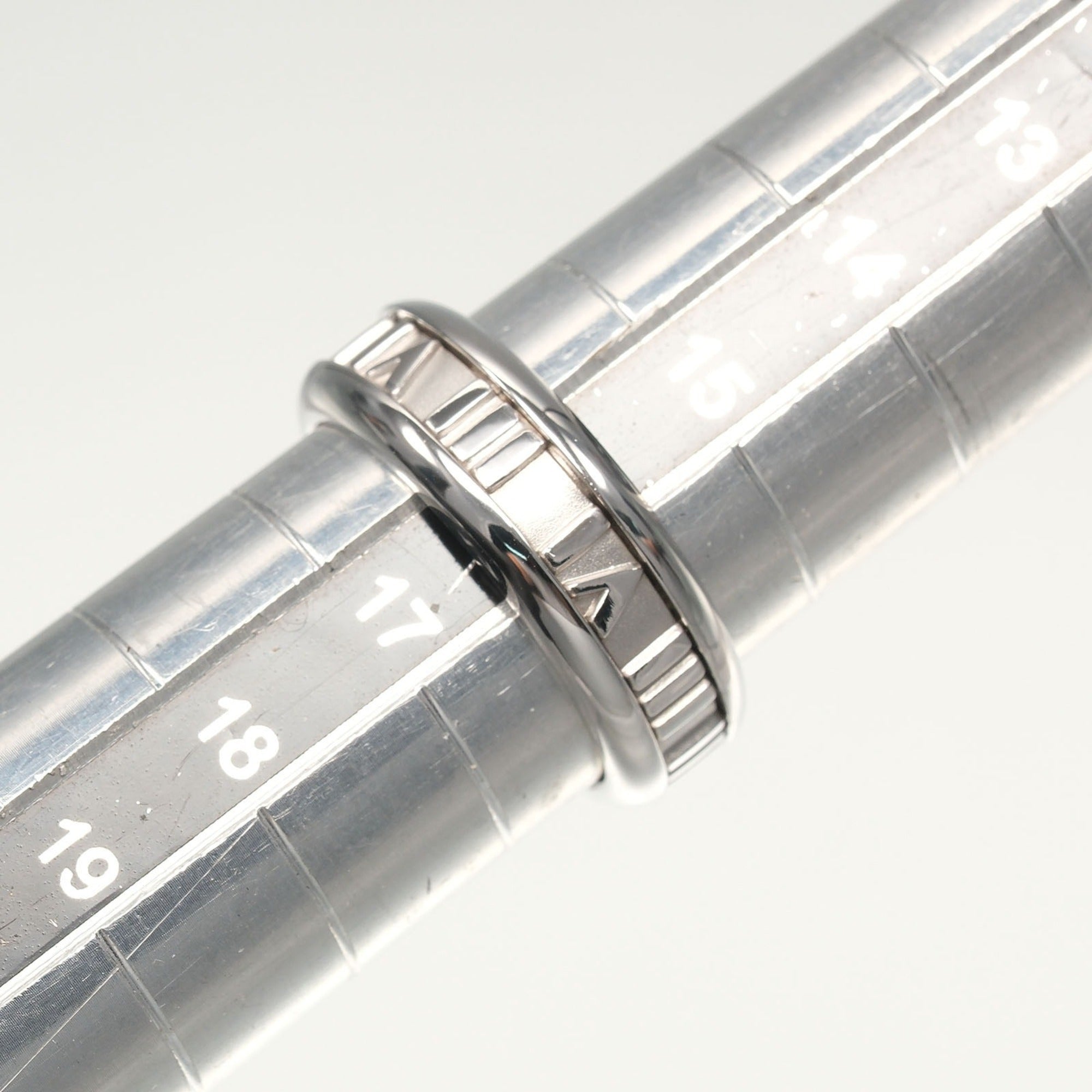 Tiffany White Gold (18K) Band Ring (Pre-Owned)