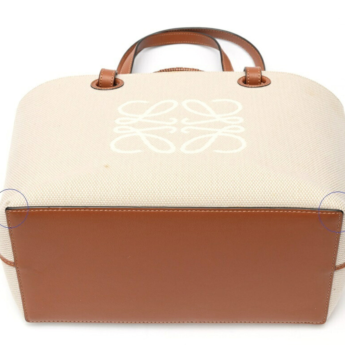 Loewe Beige Jacquard Leather Tote Bag (Pre-Owned)