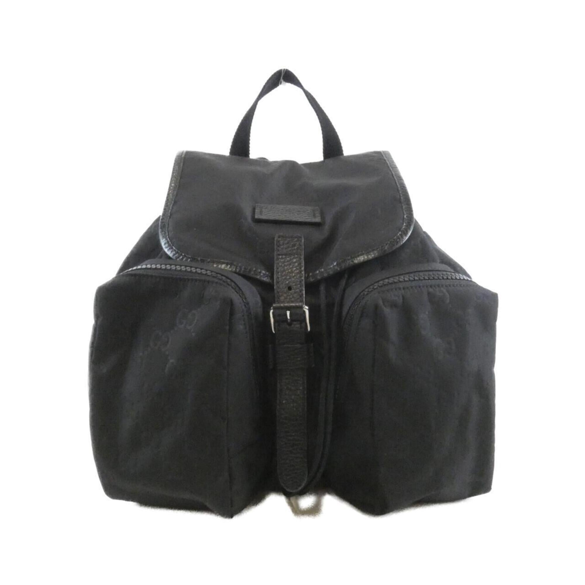 Gucci Black Nylon Backpack (Pre-Owned)