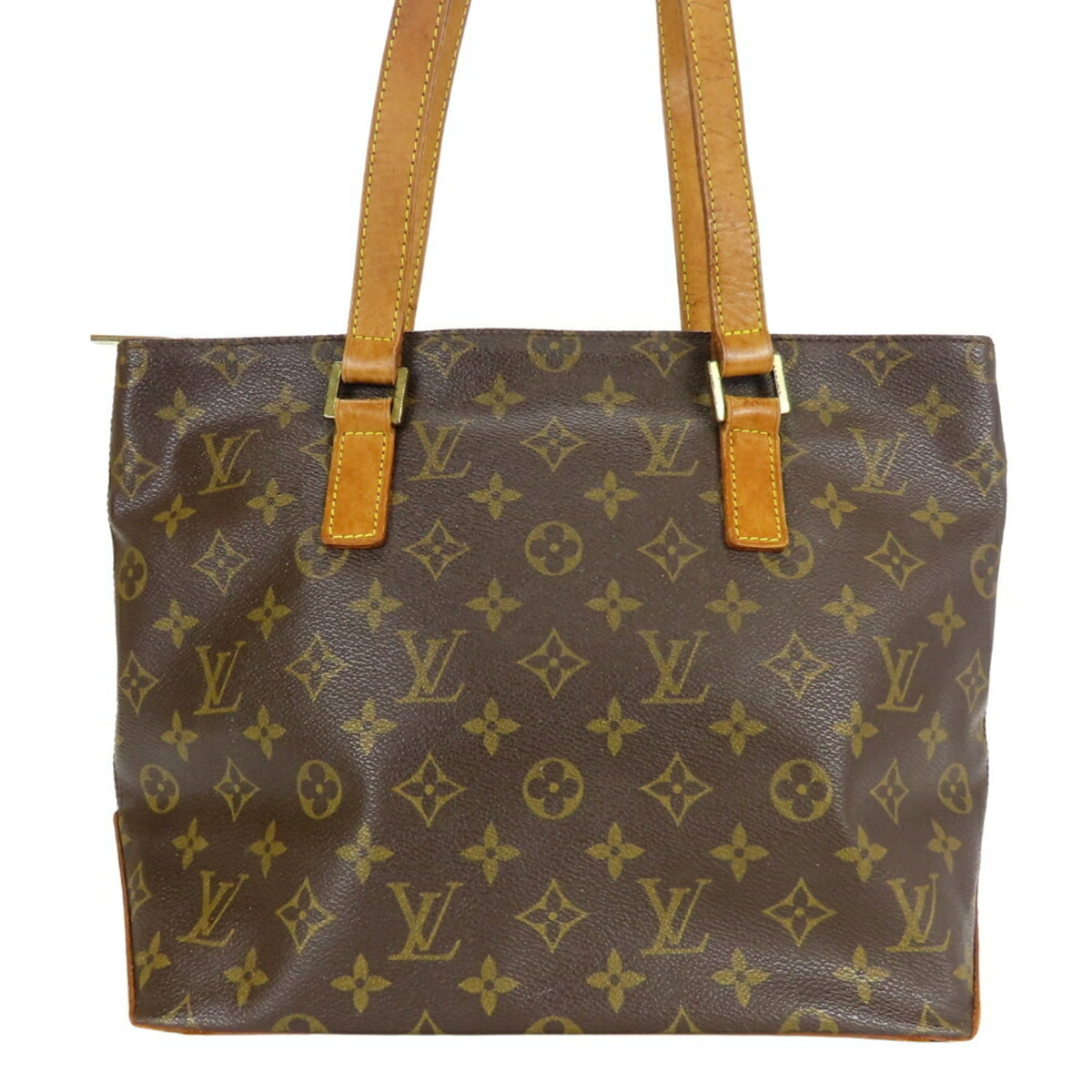 Louis Vuitton Brown Monogram Leather Tote Bag (Pre-Owned)