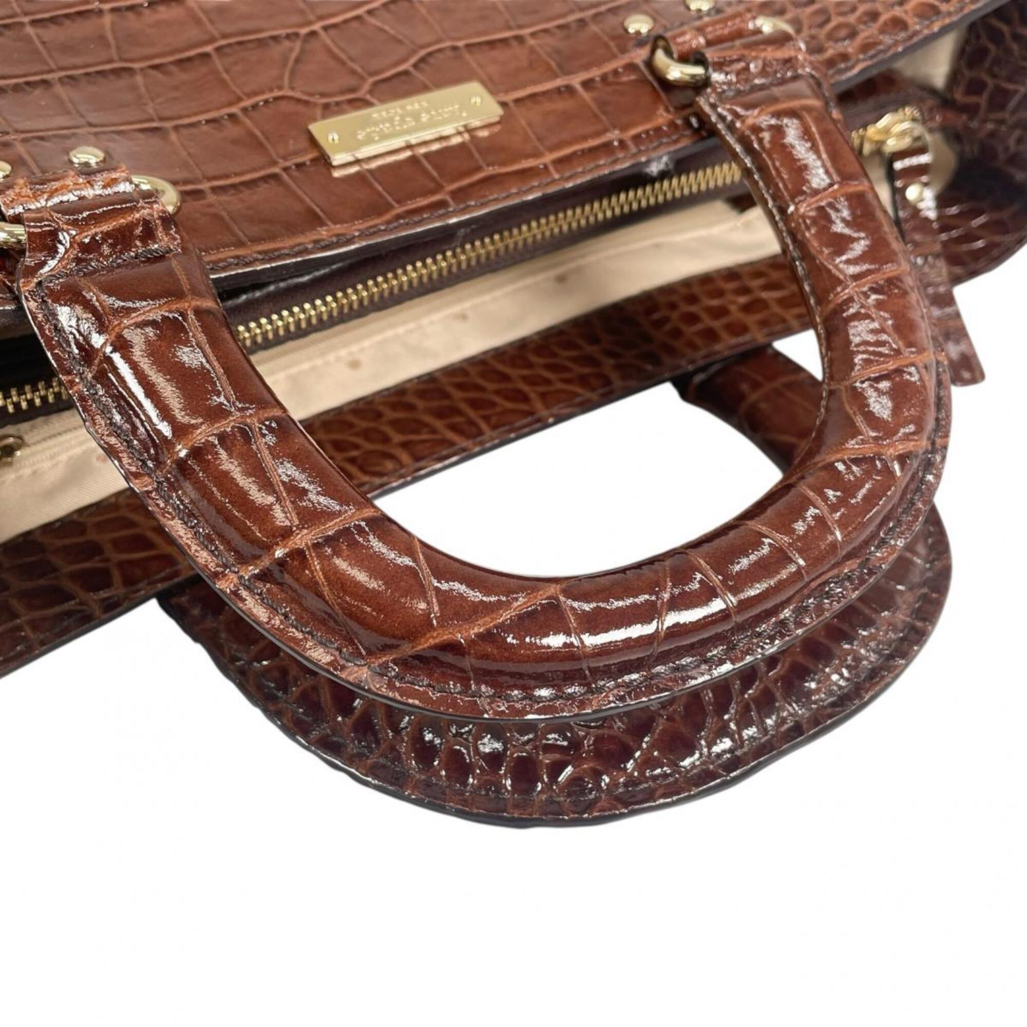 Kate Spade Brown Leather Handbag (Pre-Owned)