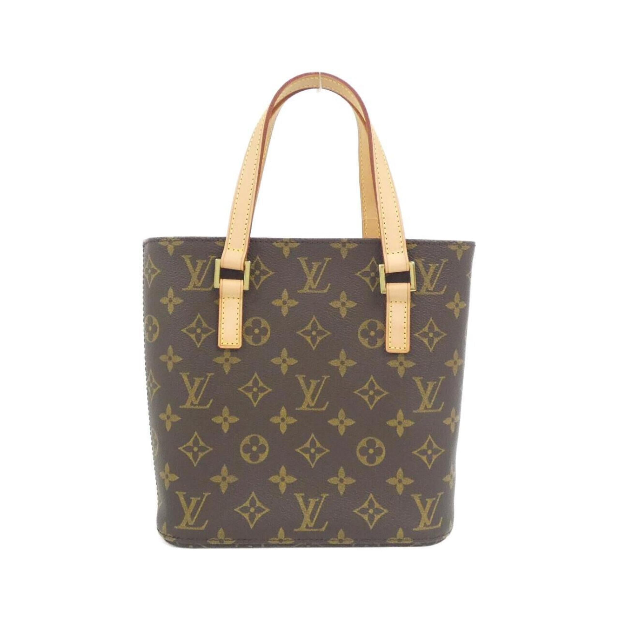 Louis Vuitton Marron Coated Canvas Handbag (Pre-Owned)