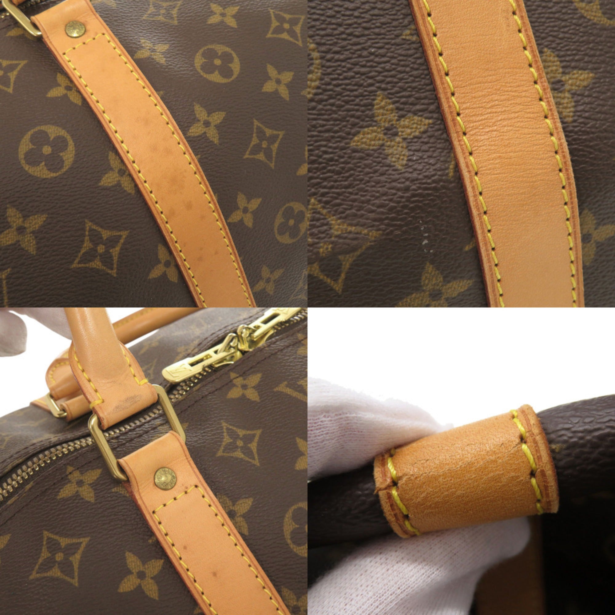 Louis Vuitton Brown Monogram Monogram Boston Bag (Pre-Owned)