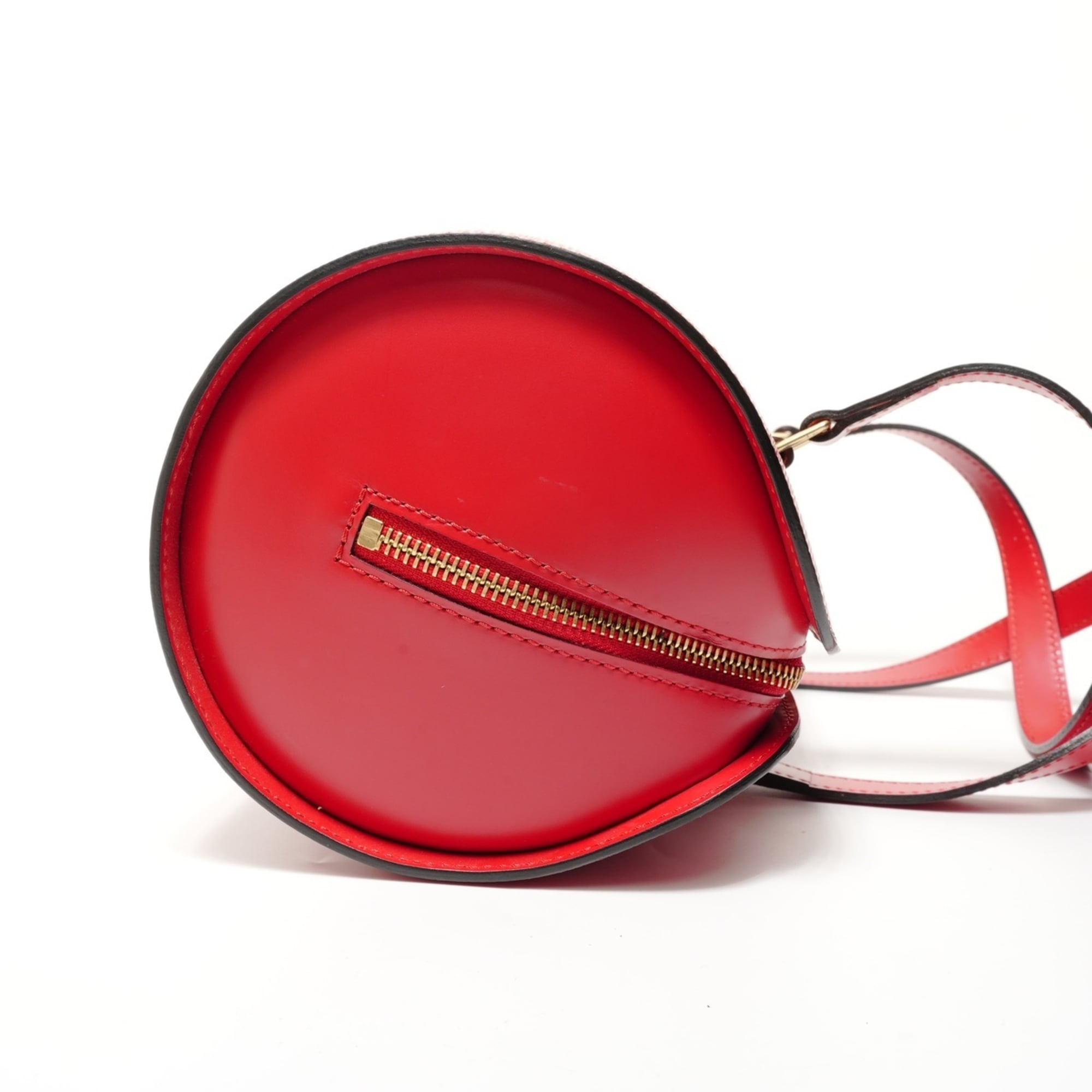 Louis Vuitton Red Color Pouch Shoulder Bag (Pre-Owned)