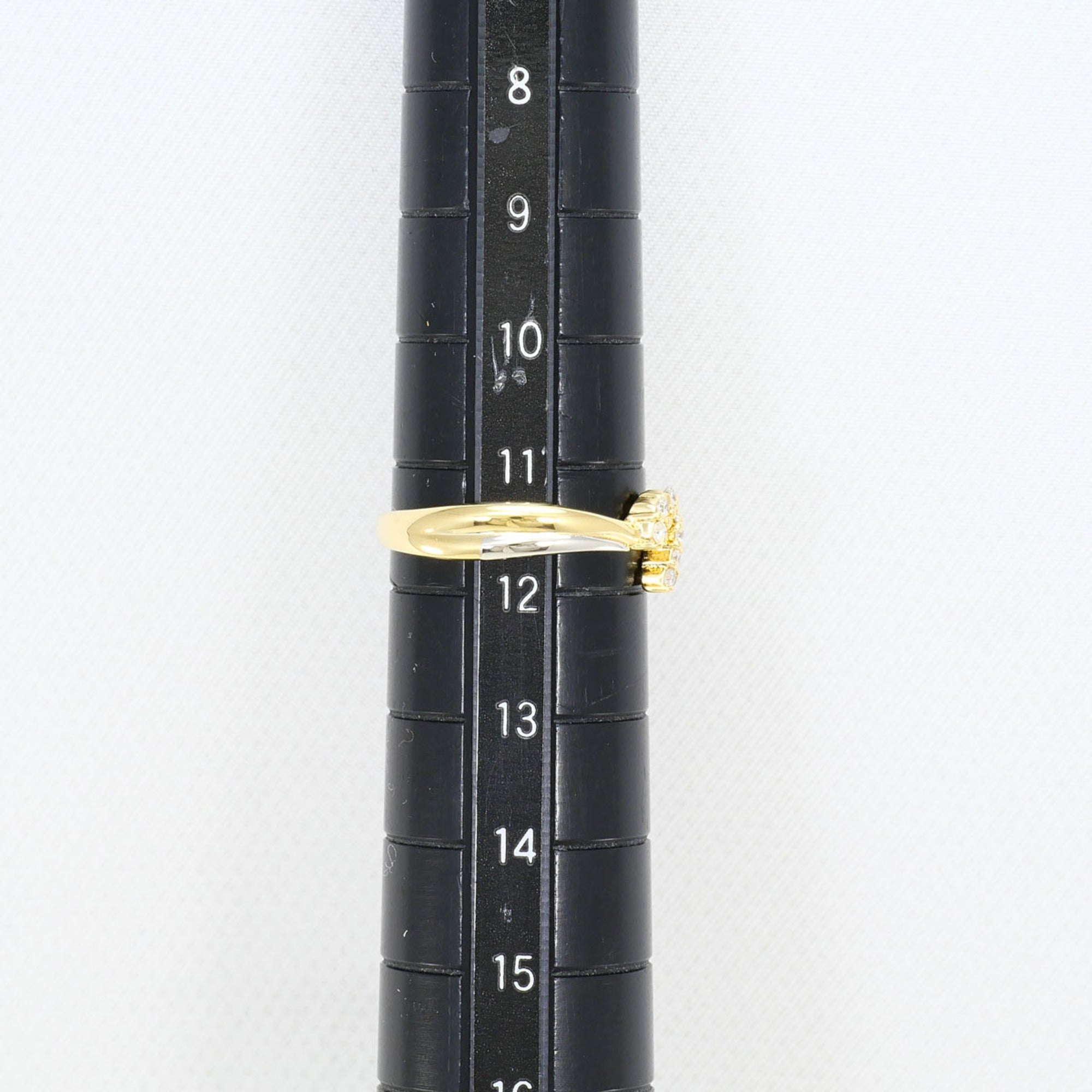 Unbranded Platinum Yellow Gold Yellow Gold (18K) Platinum 900 Band Ring (Pre-Owned)