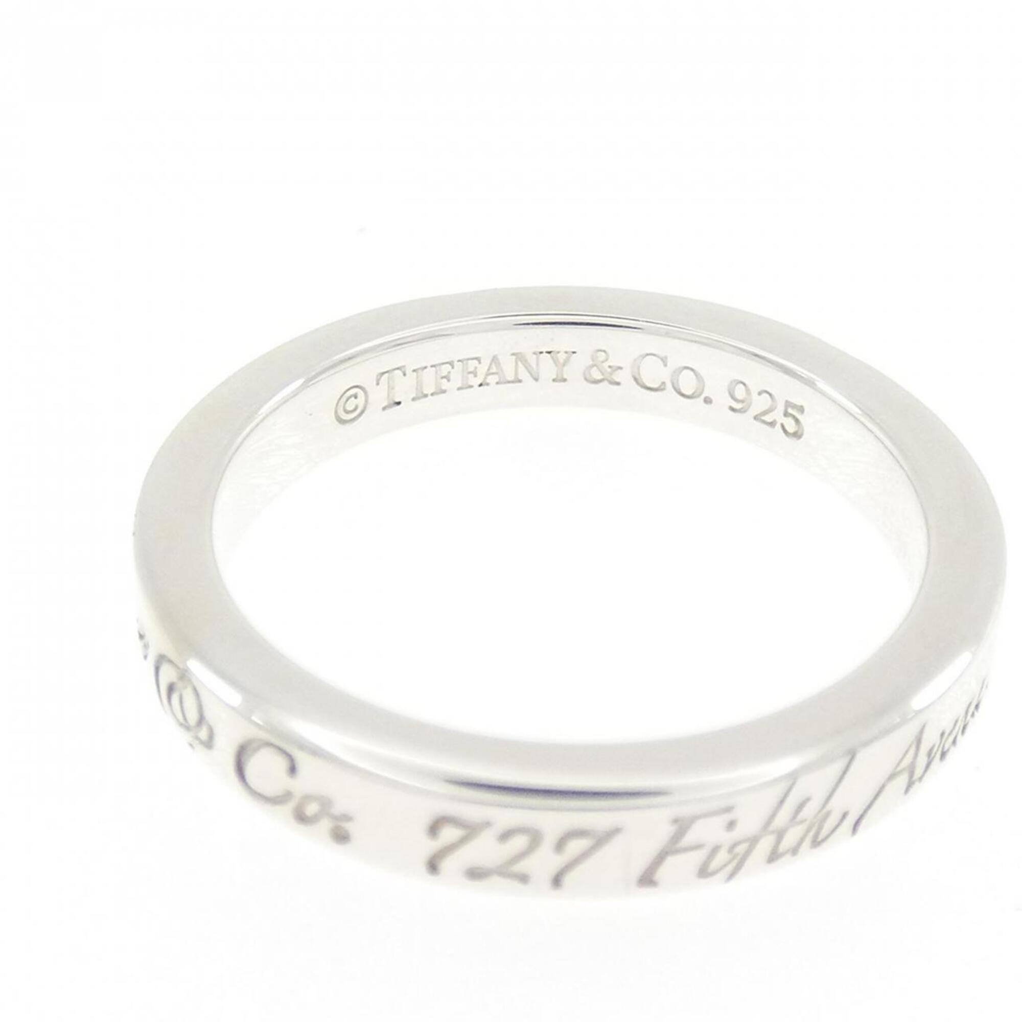 Tiffany Silver Silver 925 Band Ring (Pre-Owned)
