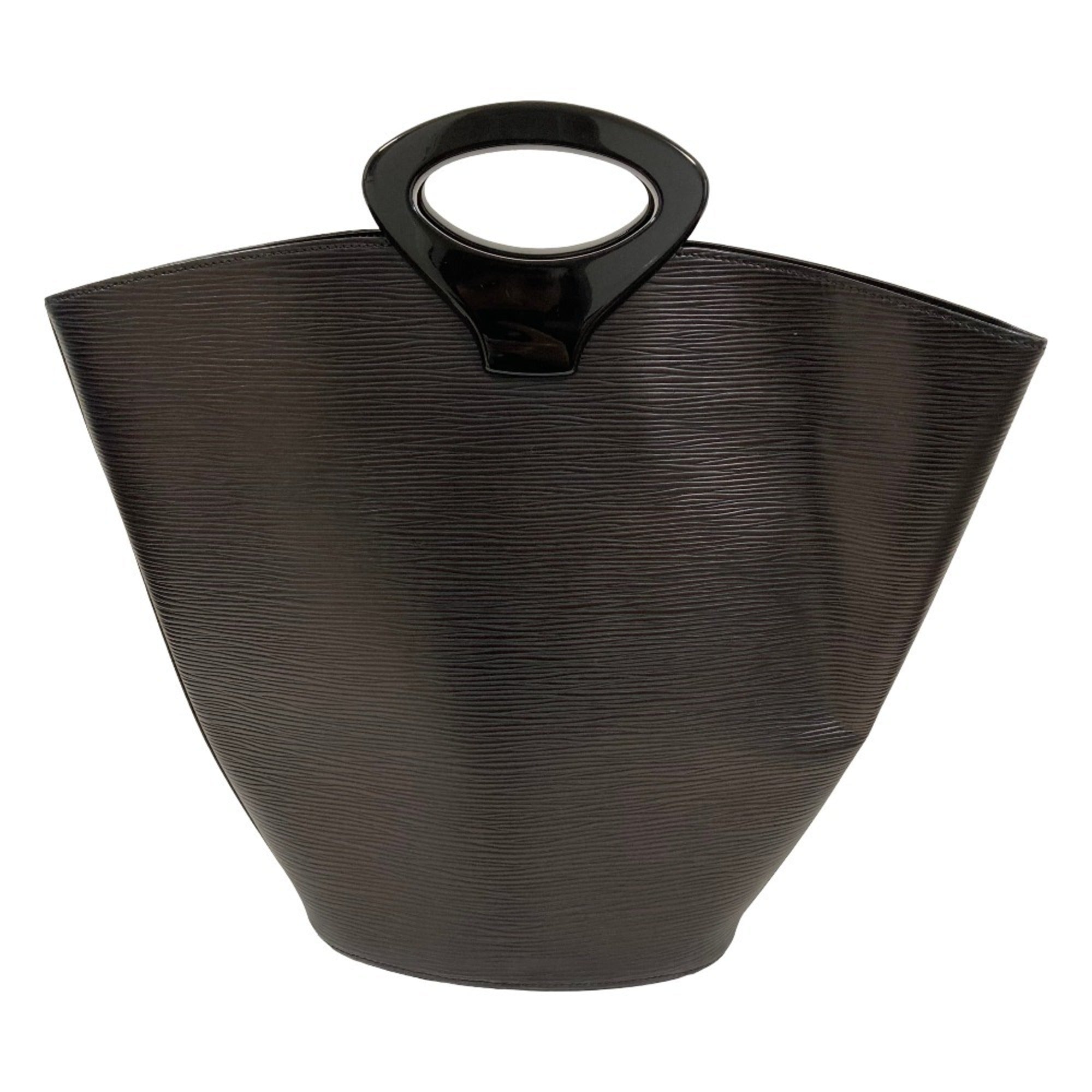 Louis Vuitton Epi Black Noir Epi Leather Handbag (Pre-Owned)