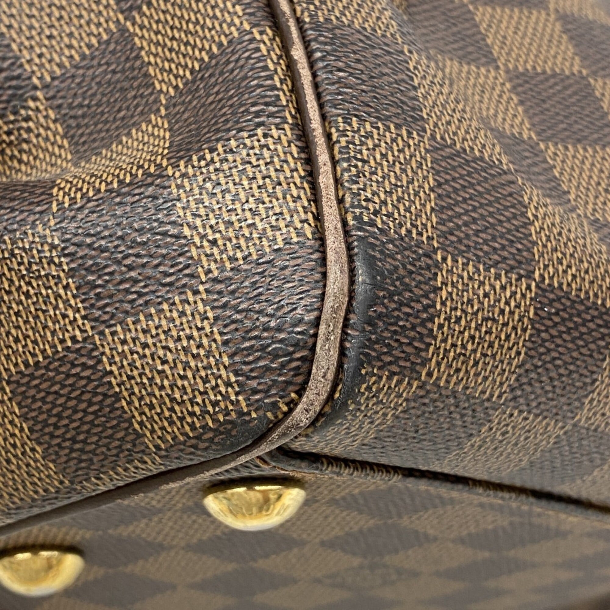 Louis Vuitton Ebene Handbag (Pre-Owned)