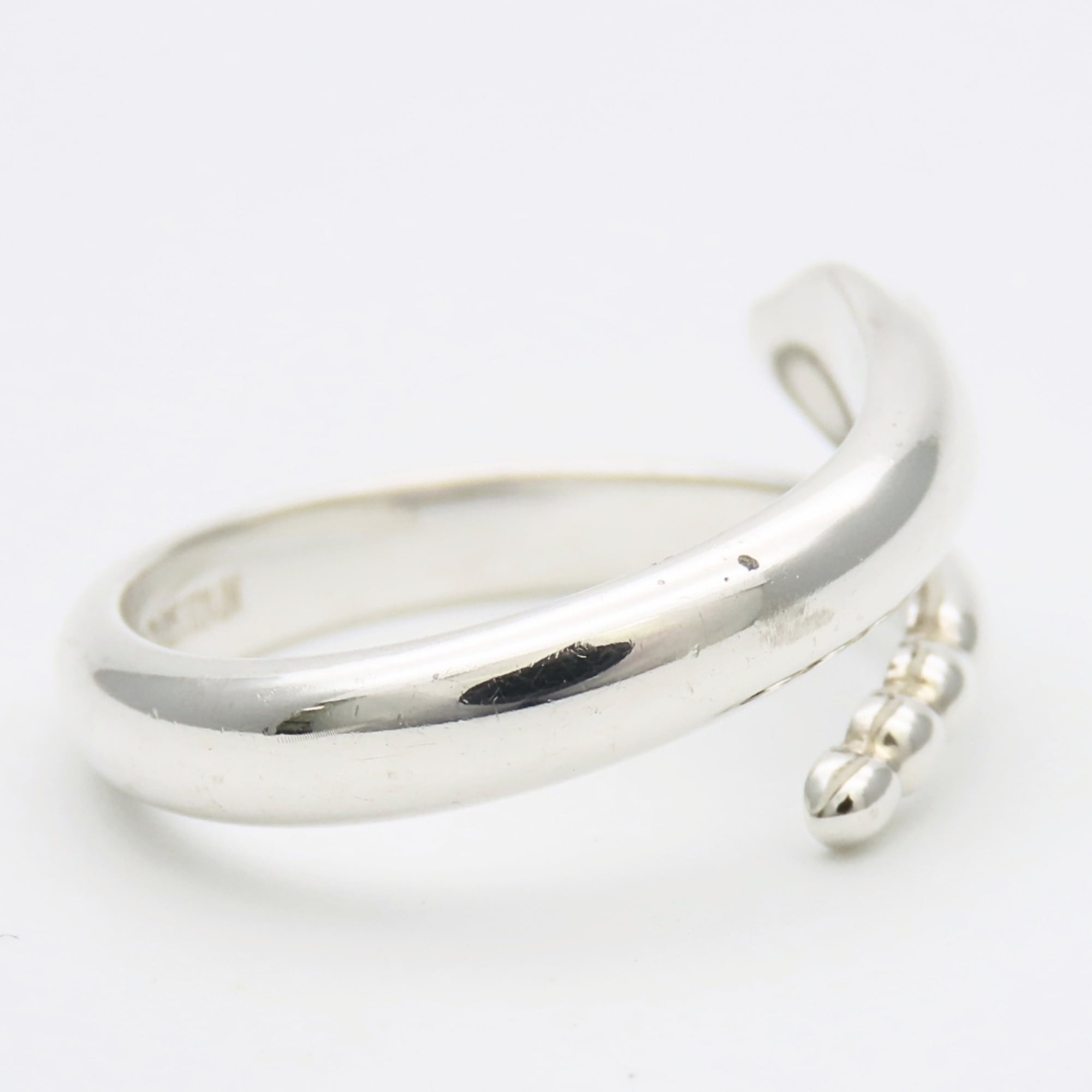 Tiffany Silver Silver 925 Band Ring (Pre-Owned)