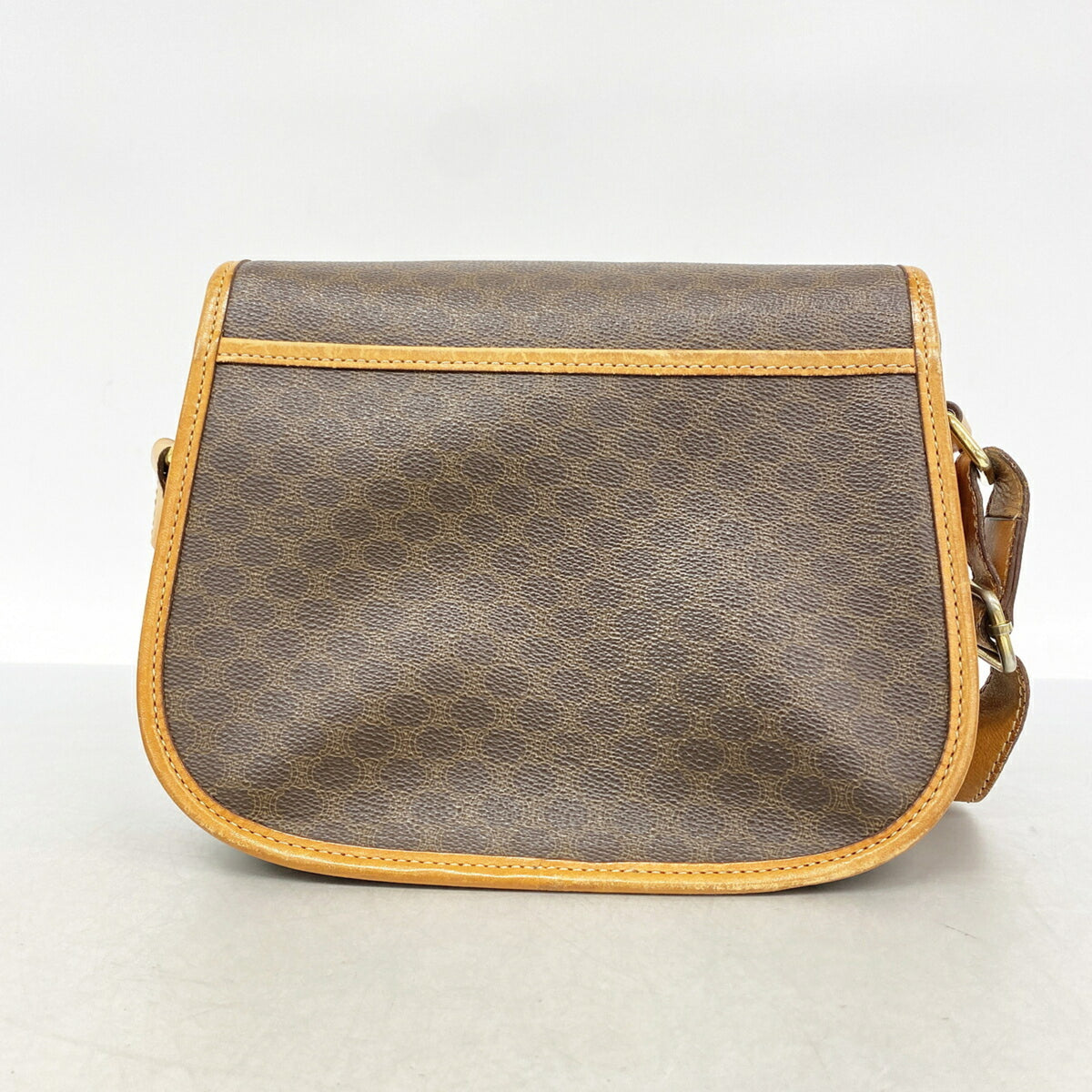 Celine Brown Pvc Shoulder Bag (Pre-Owned)