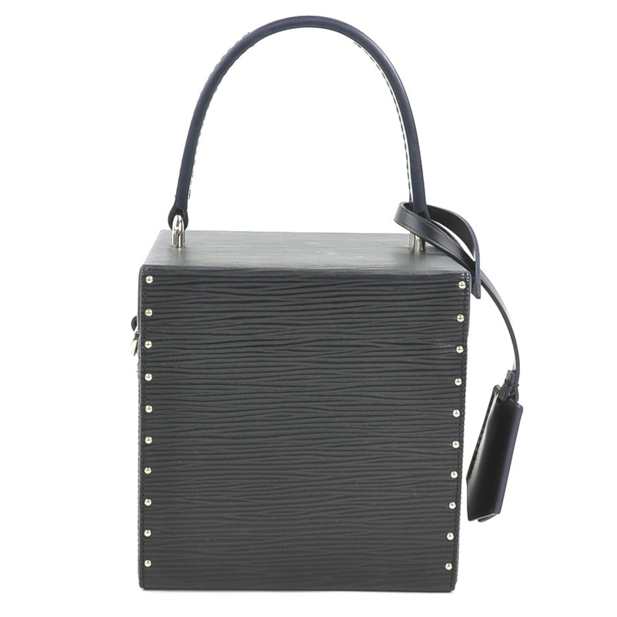 Louis Vuitton Noir Epi Leather Shoulder Bag Vanity Bag (Pre-Owned)