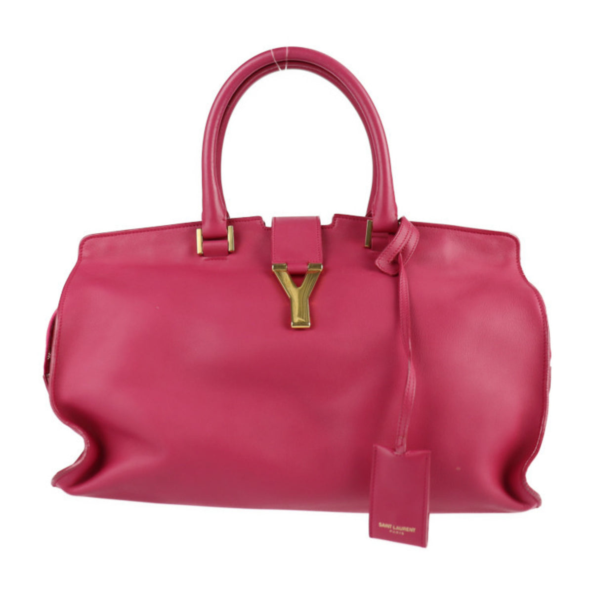 Yves Saint Laurent Pink Leather Handbag (Pre-Owned)