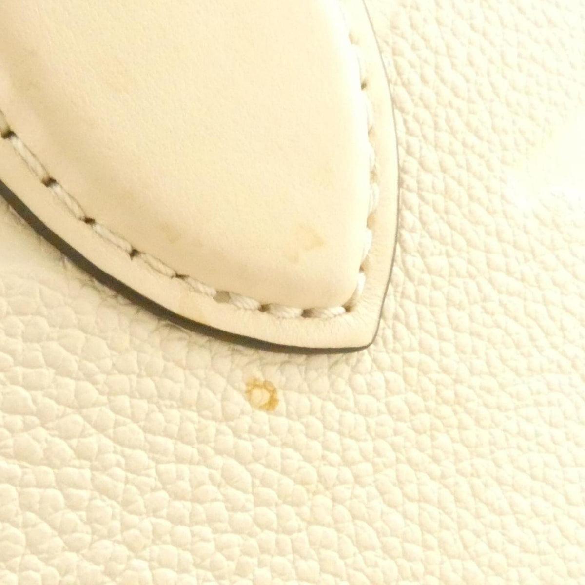 Louis Vuitton Beige Leather Handbag (Pre-Owned)
