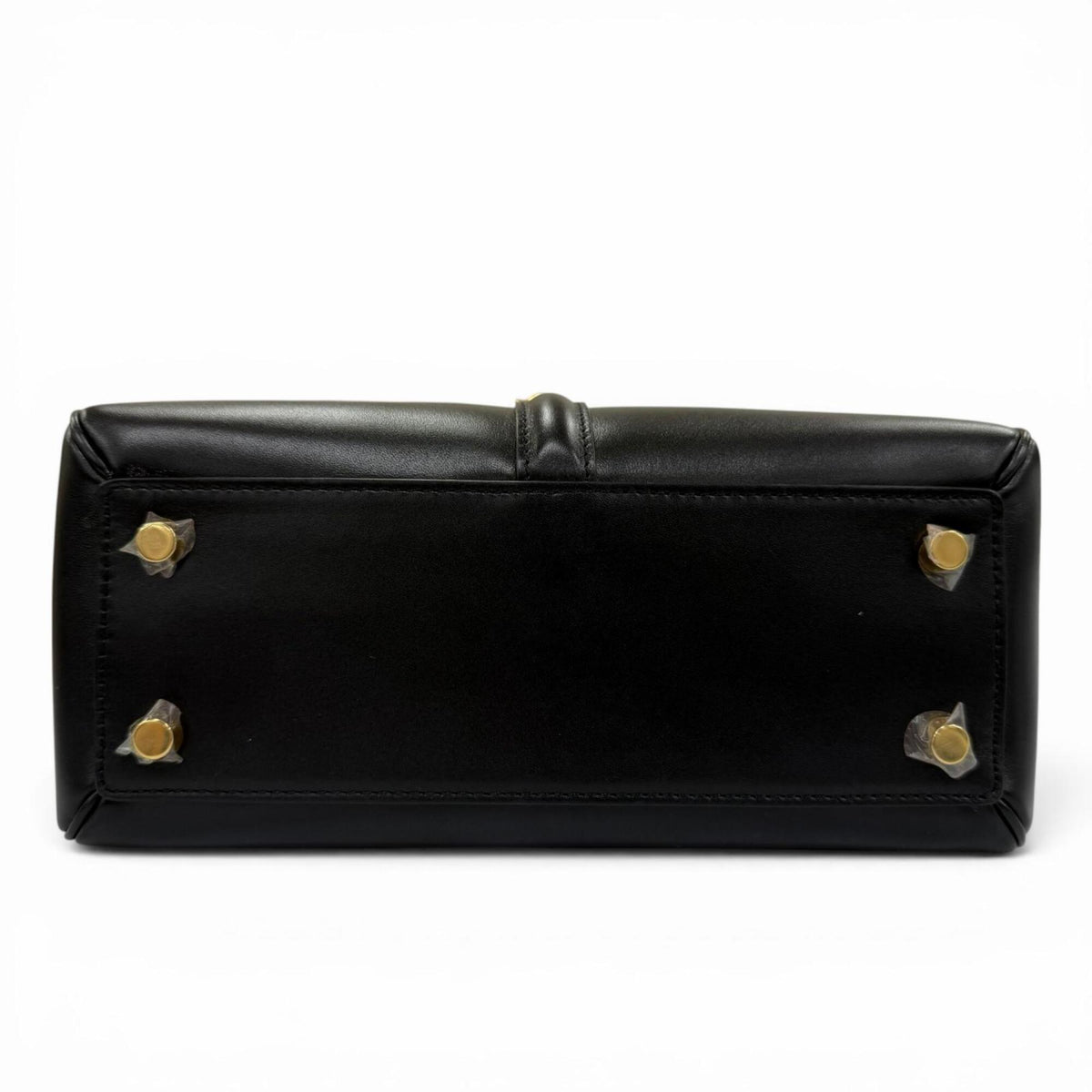 Celine Black Leather Handbag Shoulder Bag (Pre-Owned)
