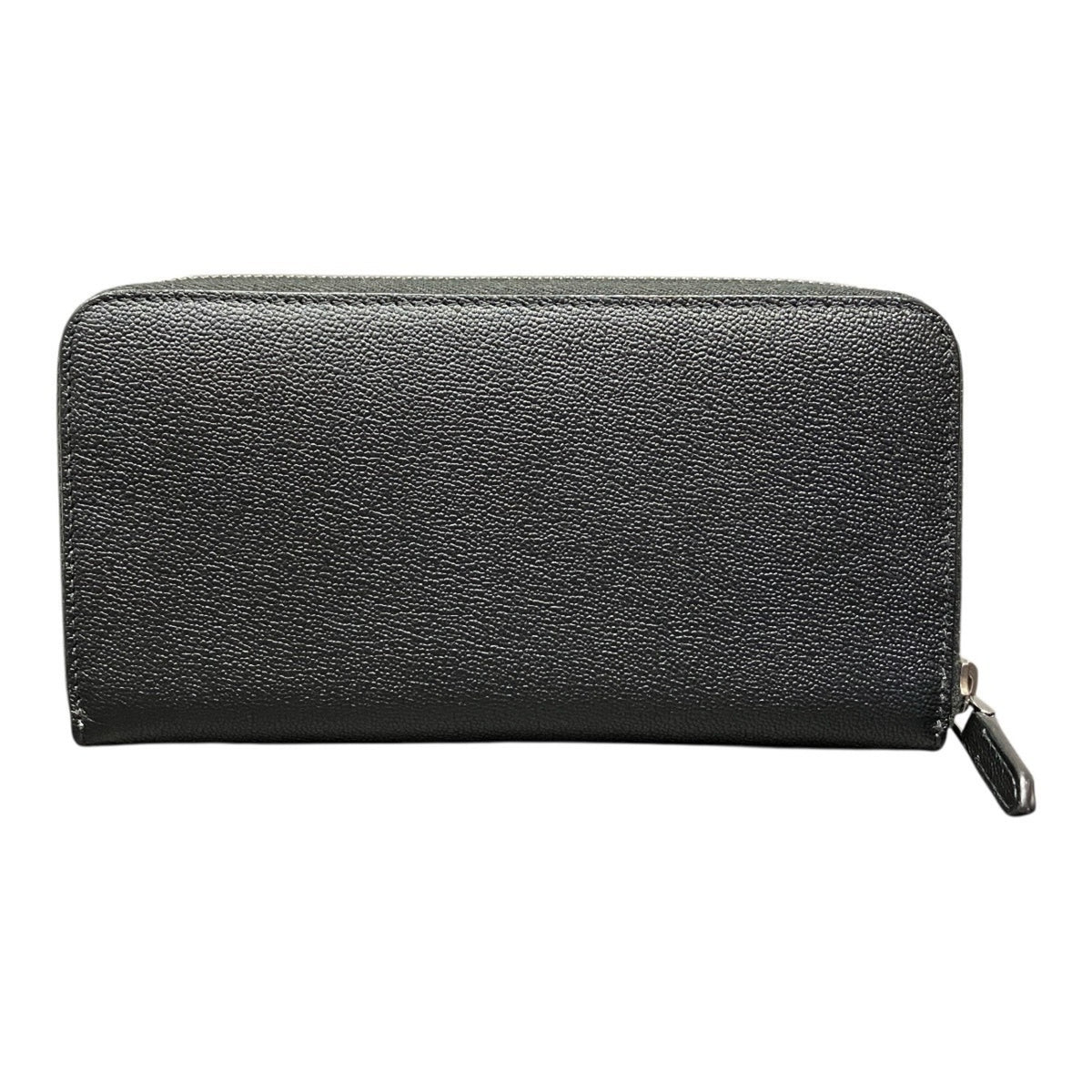 Bvlgari Black Leather Long Wallet (Bi-Fold) (Pre-Owned)
