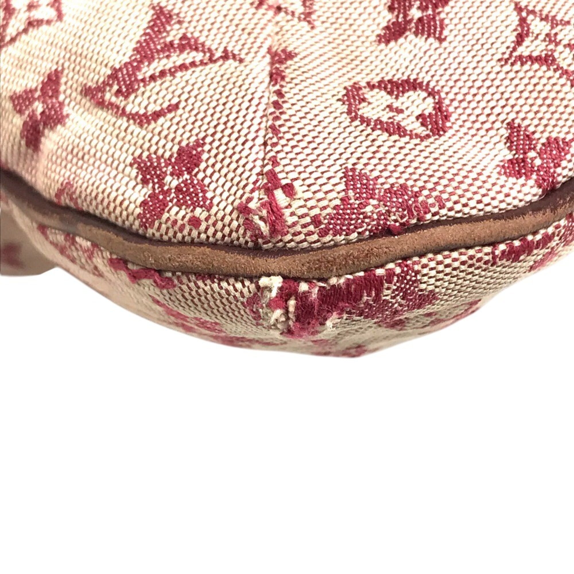 Louis Vuitton Cerise Red Color Monogram Mini Handbag Tote Bag (Pre-Owned)