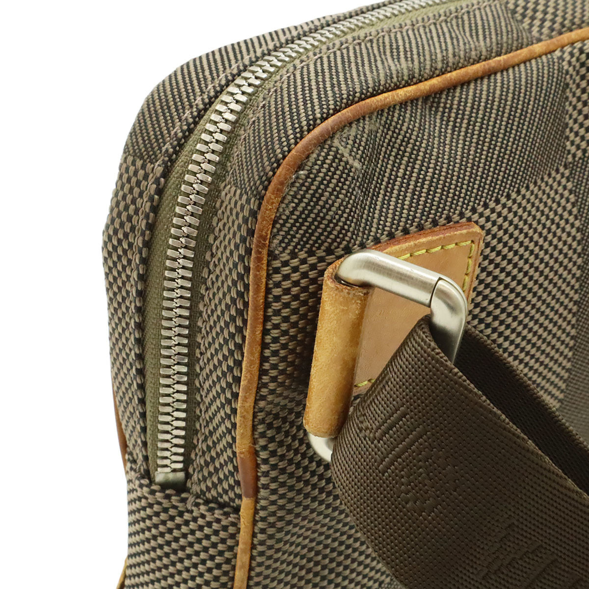 Louis Vuitton Earth Khaki Damier Geant Sling Bag (Pre-Owned)
