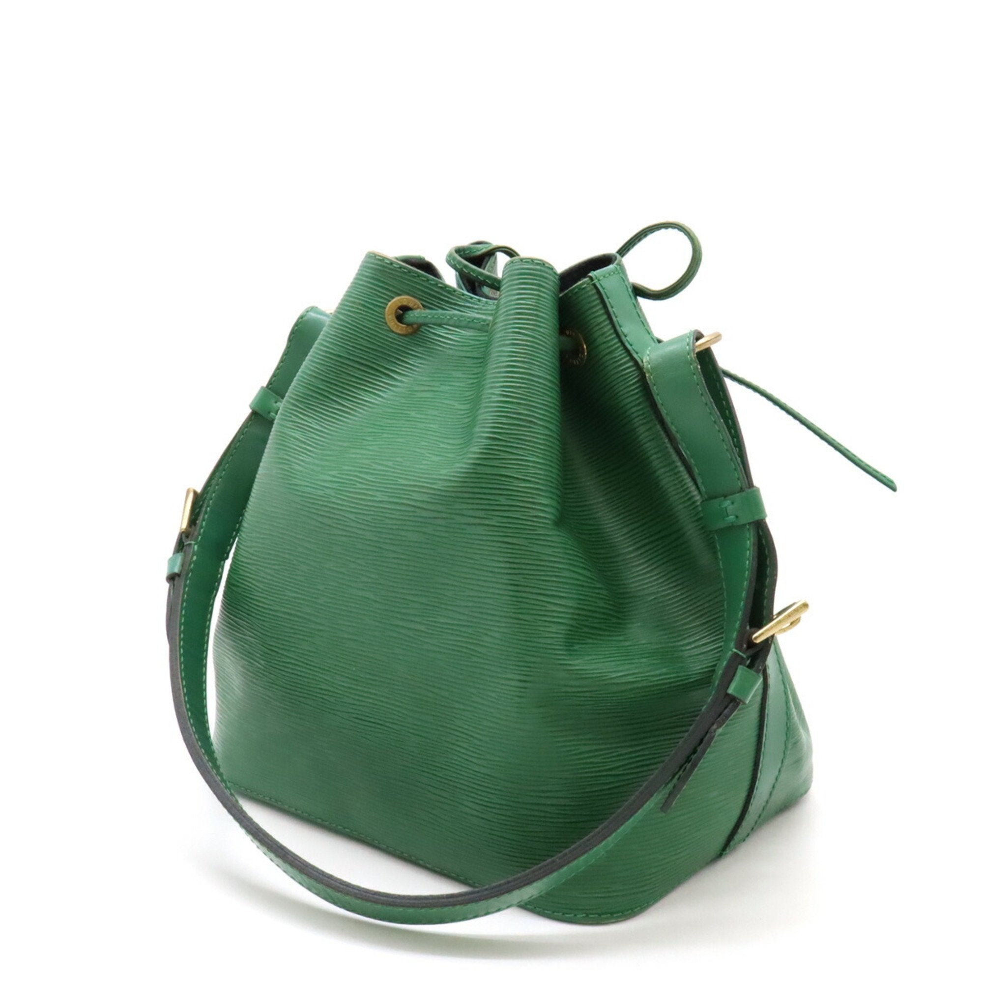 Louis Vuitton Borneo Green Shoulder Bag (Pre-Owned)