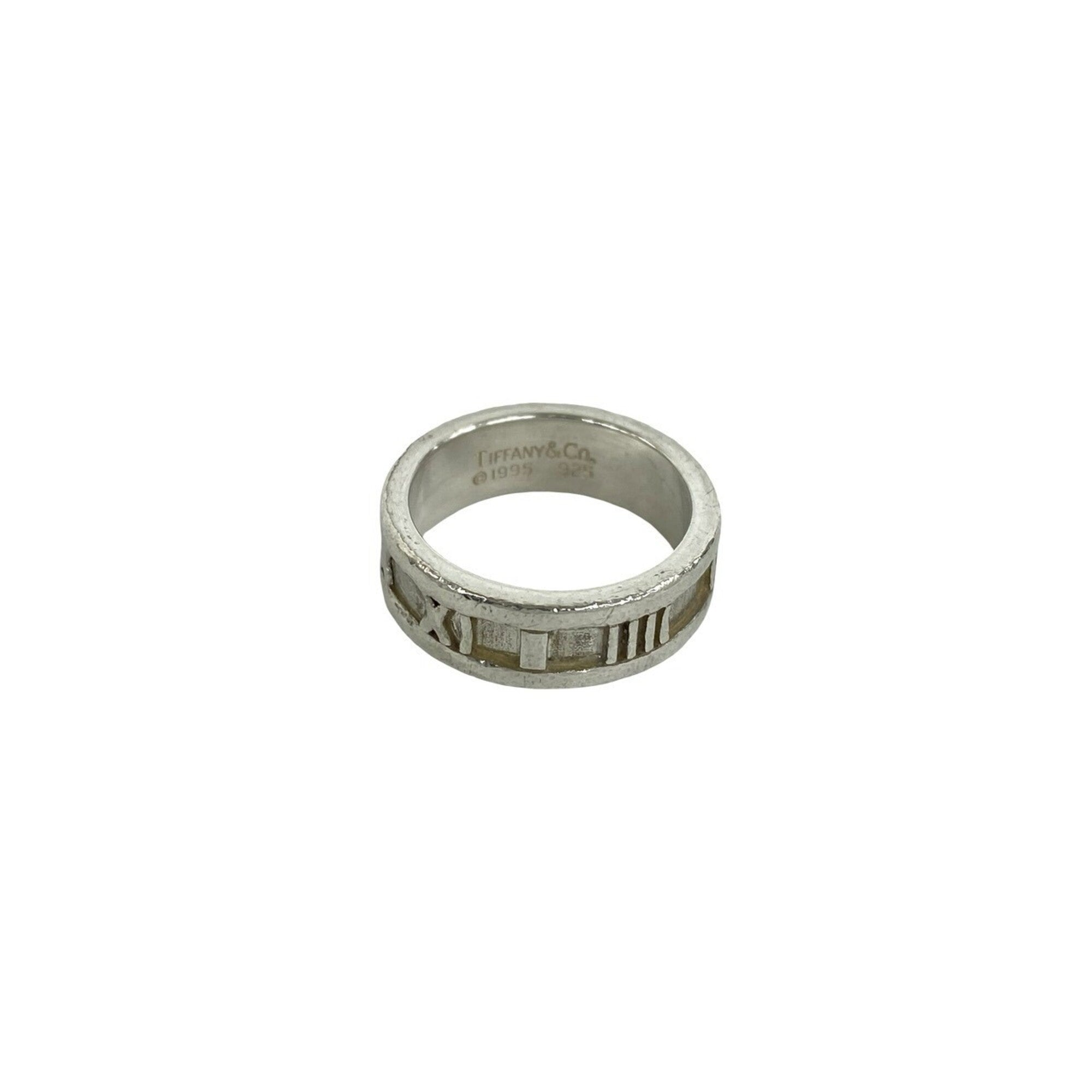 Tiffany Silver Silver 925 Band Ring (Pre-Owned)