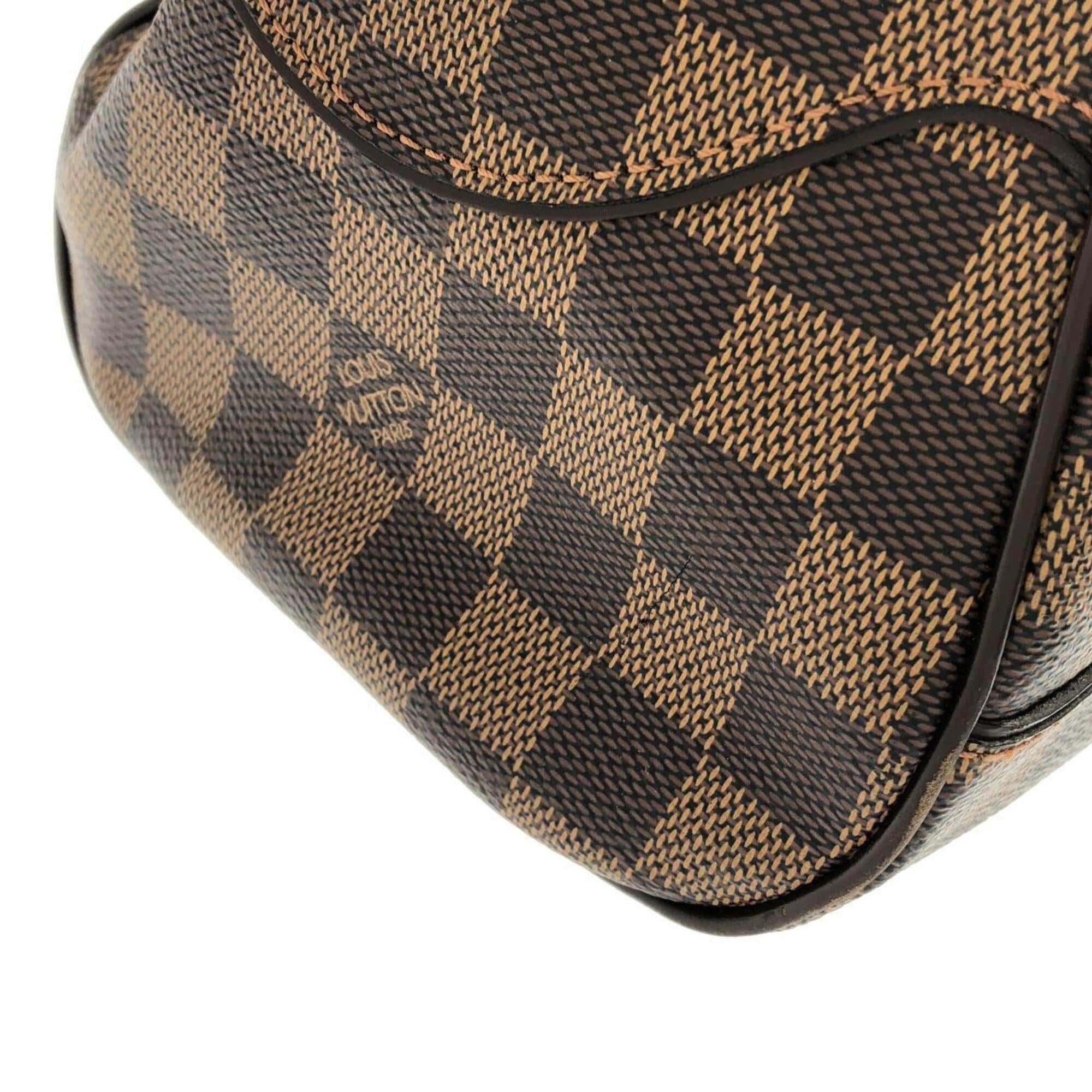 Louis Vuitton Brown Coated Canvas Handbag (Pre-Owned)