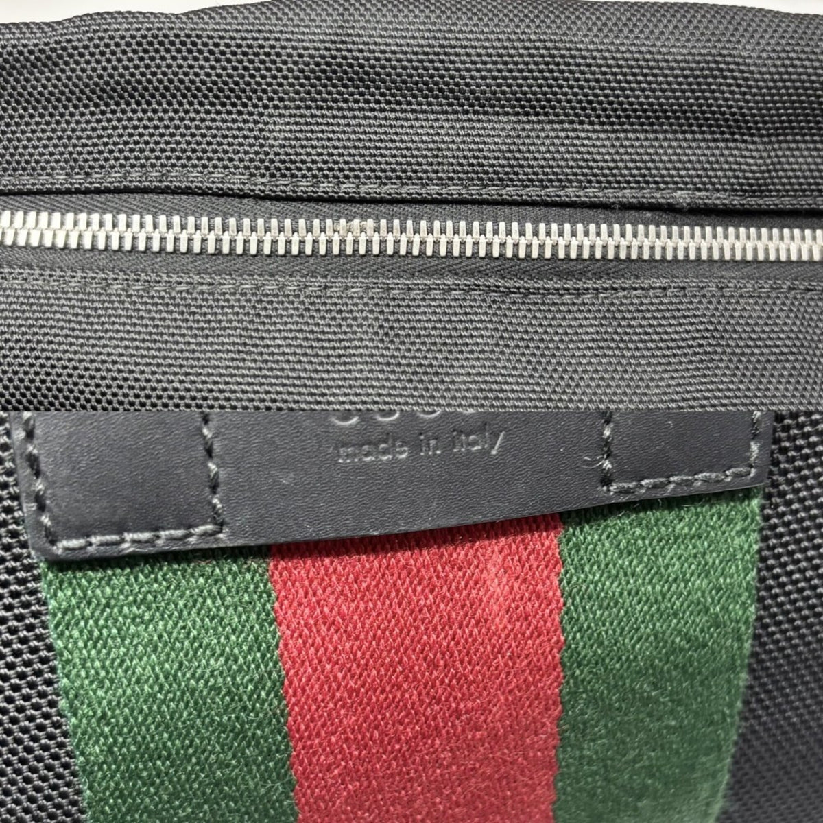 Gucci Black Nylon Clutch Bag Pouch (Pre-Owned)