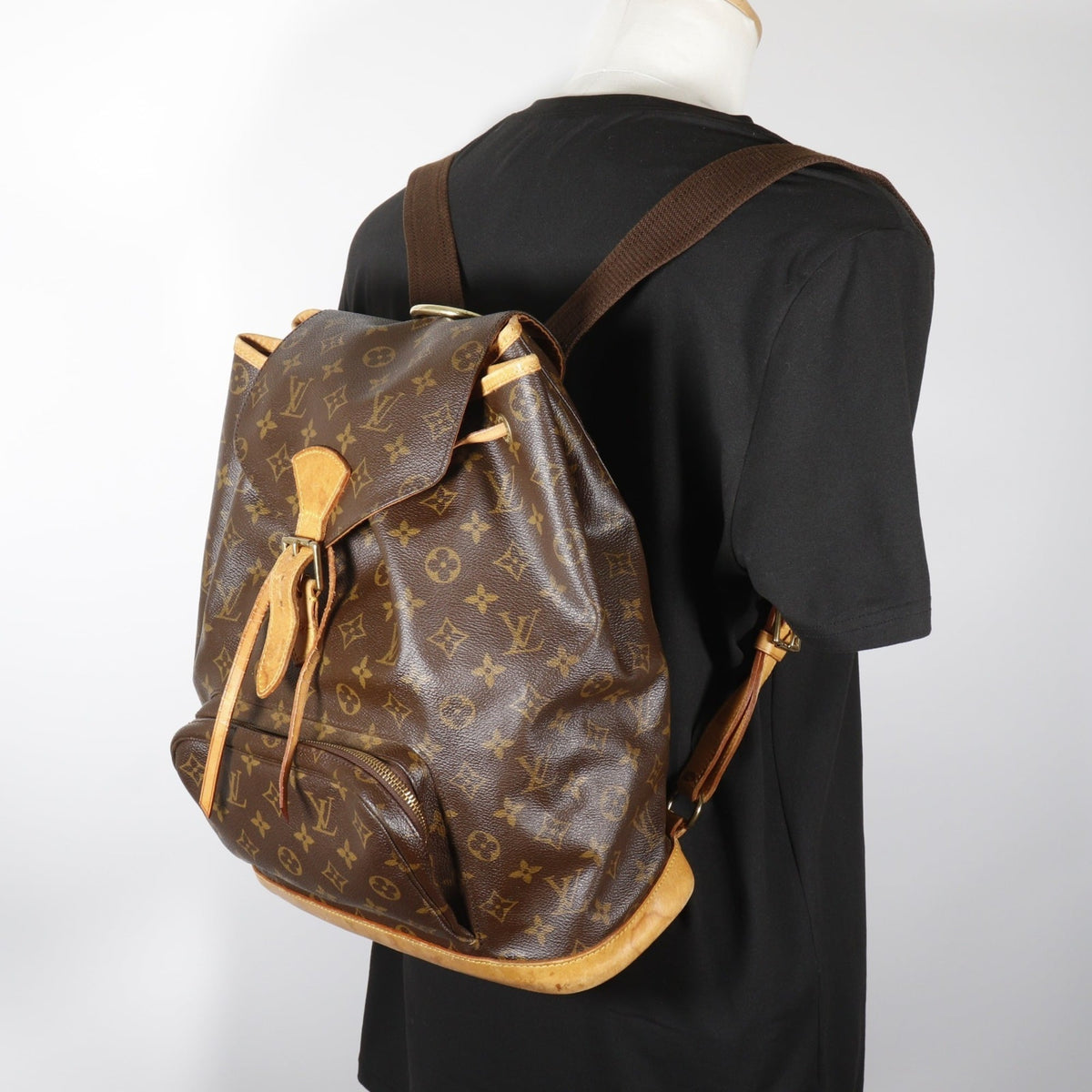 Louis Vuitton Monogram Brown Monogram Backpack (Pre-Owned)