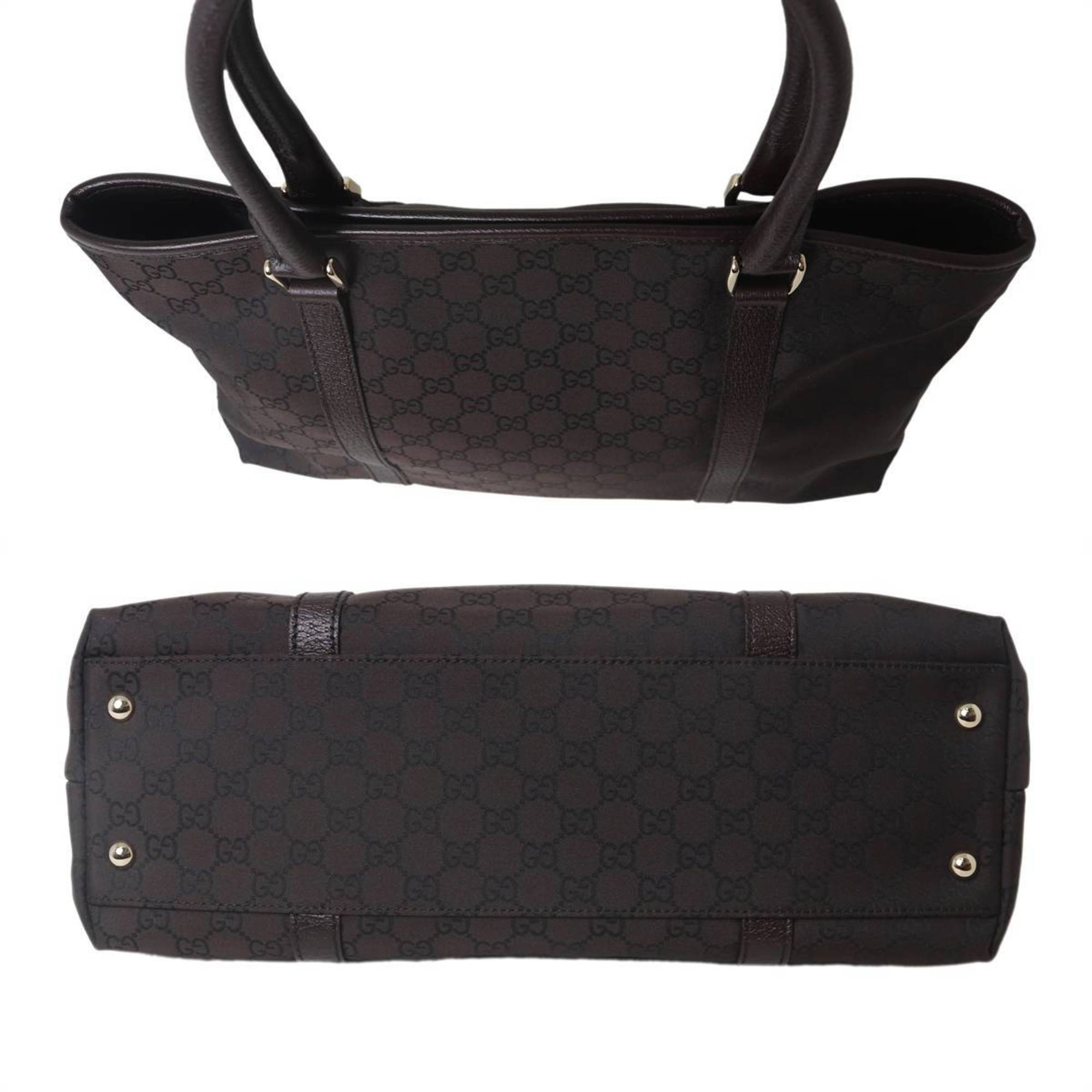 Gucci Brown Gg Canvas Tote Bag (Pre-Owned)