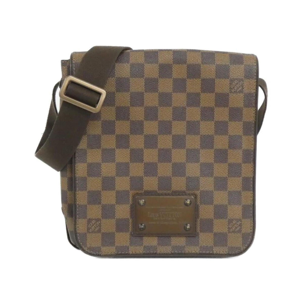 Louis Vuitton Brown Ebene Coated Canvas Shoulder Bag (Pre-Owned)