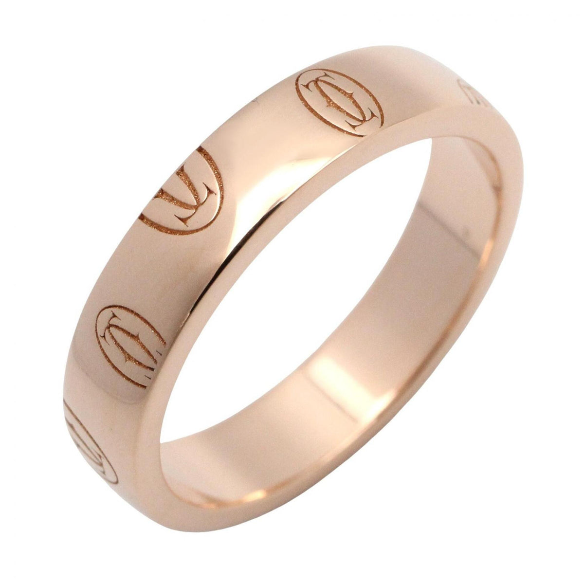 Cartier Gold Pink Gold (18K) Band Ring (Pre-Owned)
