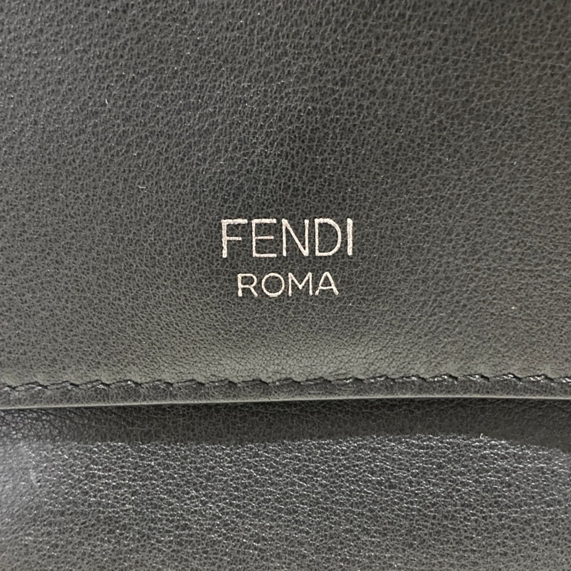 Fendi Khaki Shoulder Bag (Pre-Owned)
