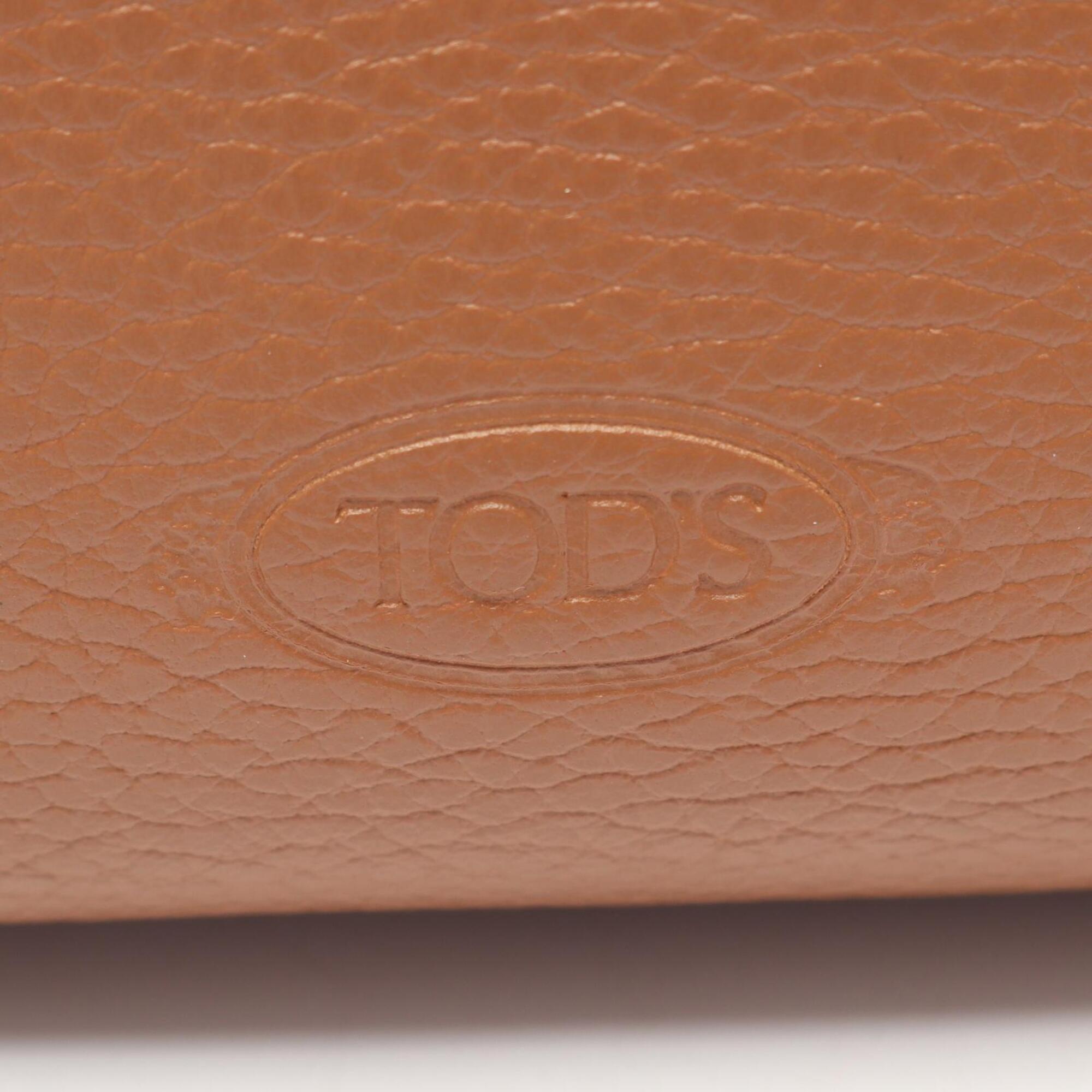 Tod's Brown Leather Handbag (Pre-Owned)