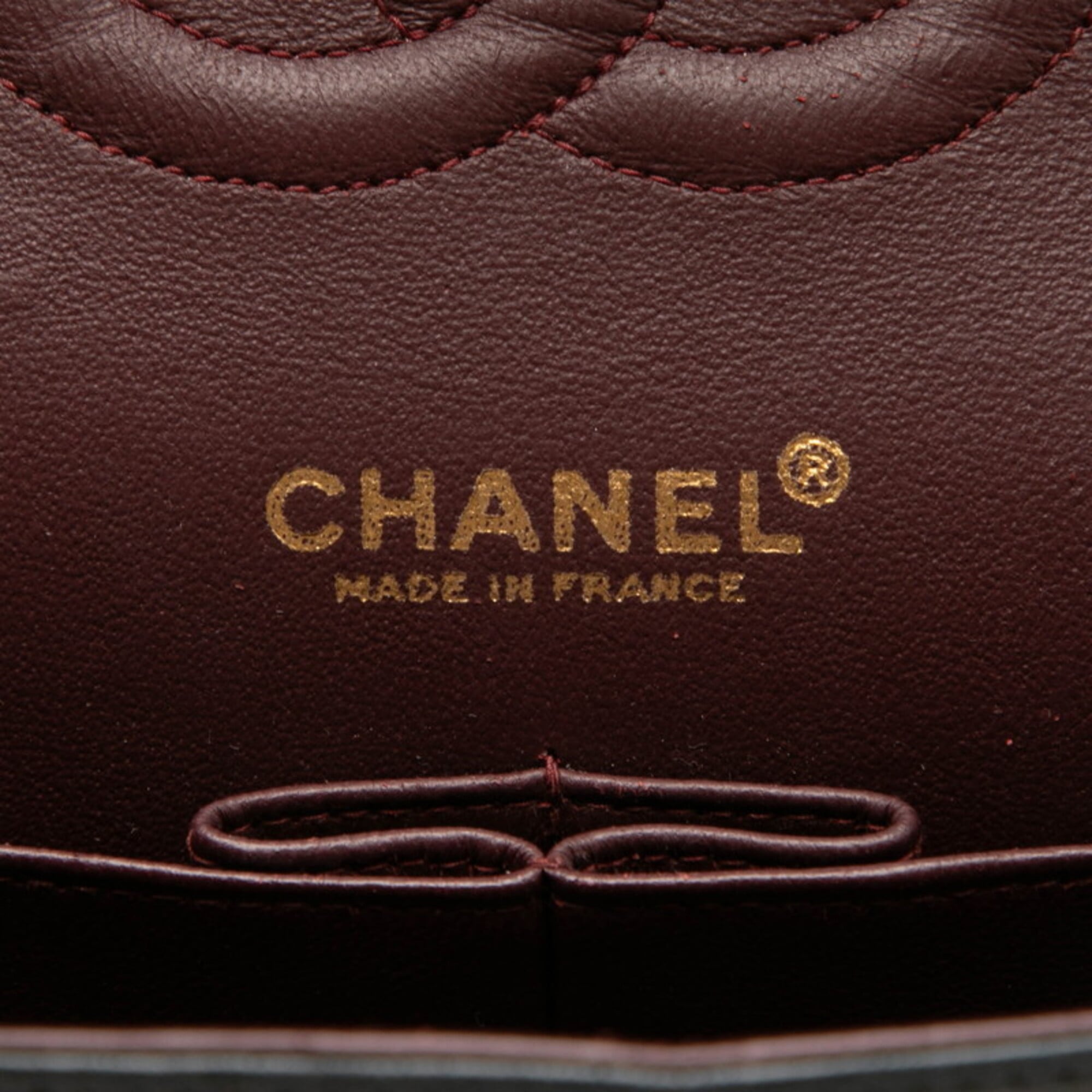 Chanel Navy Leather Shoulder Bag (Pre-Owned)