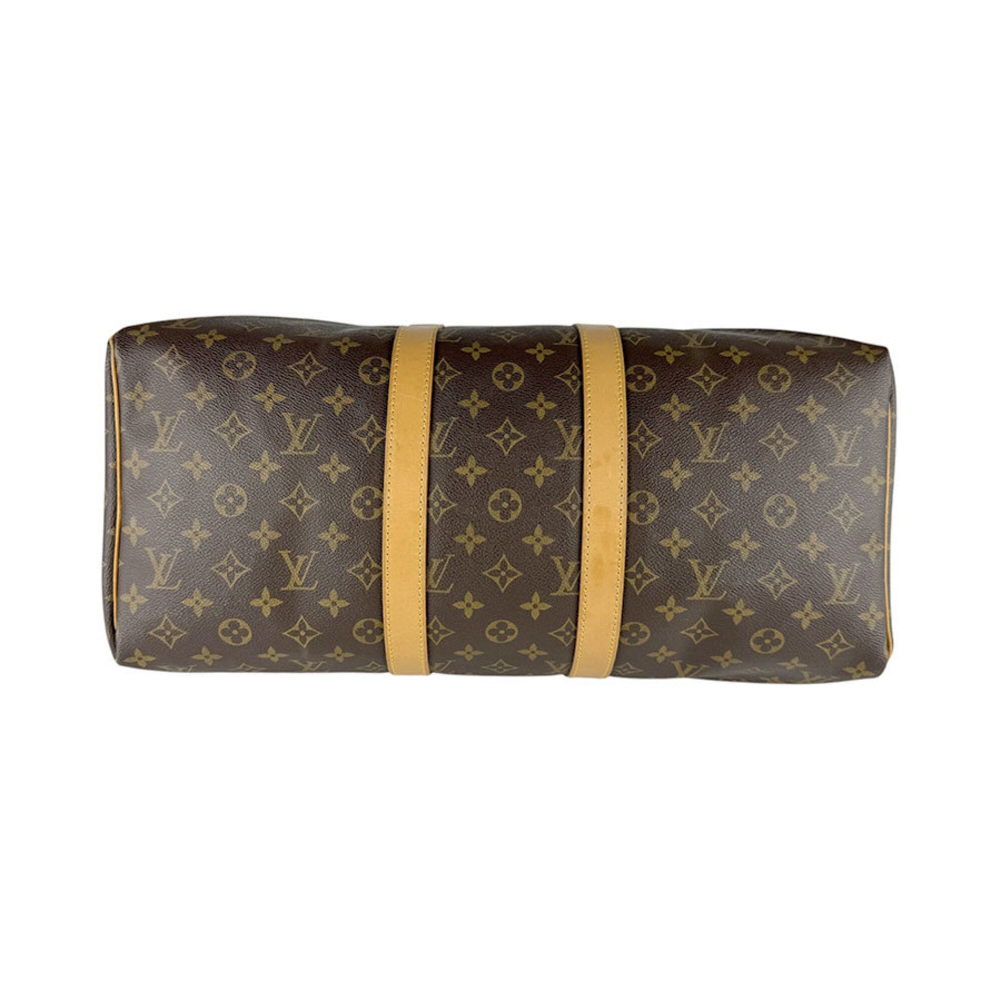 Louis Vuitton Brown Monogram Monogram Boston Bag Handbag (Pre-Owned)