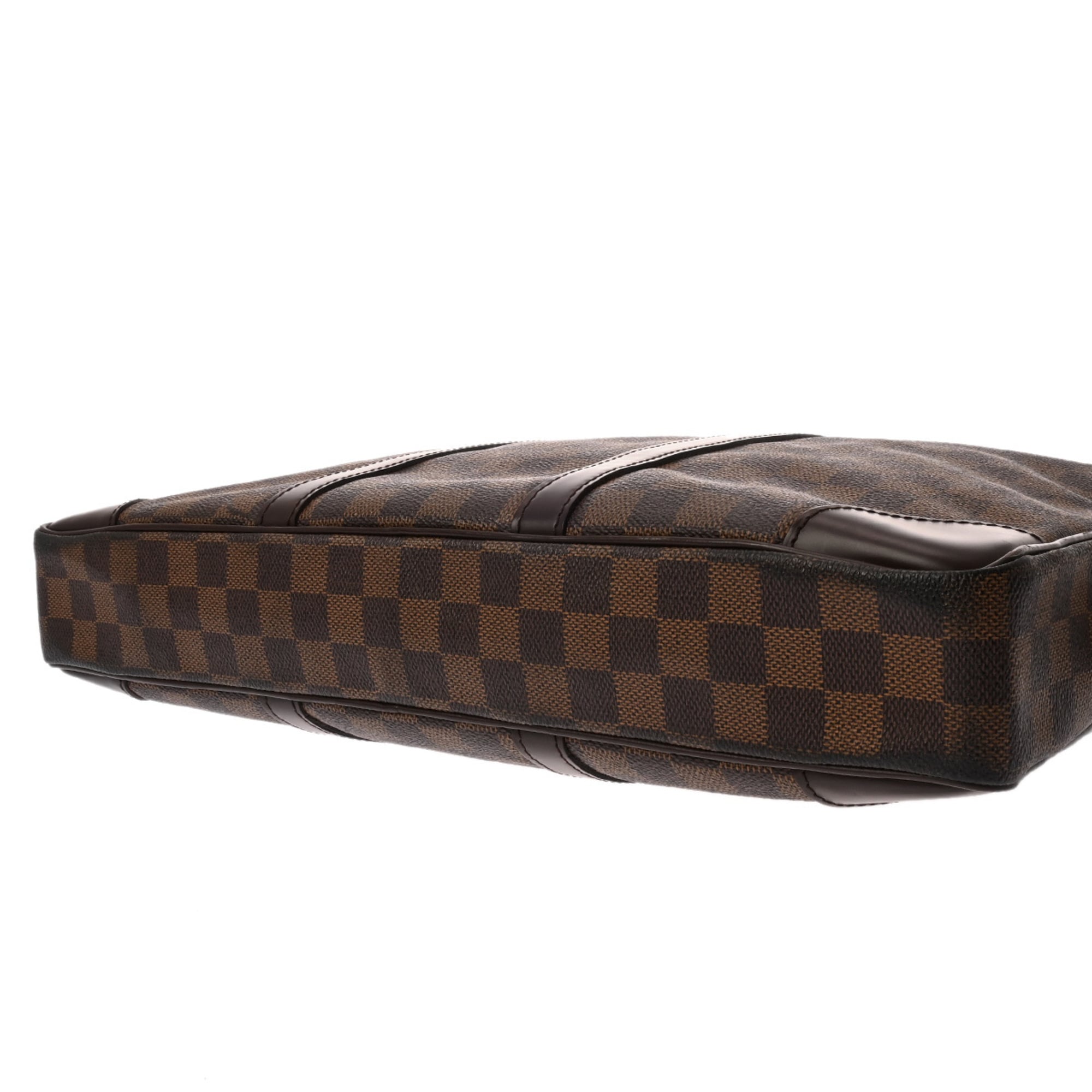 Louis Vuitton Damier Brown Damier Canvas Briefcase (Pre-Owned)