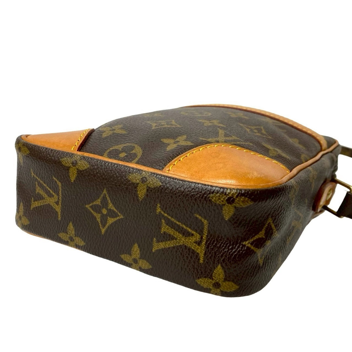 Louis Vuitton Brown Leather Pvc Pochette Shoulder Bag (Pre-Owned)