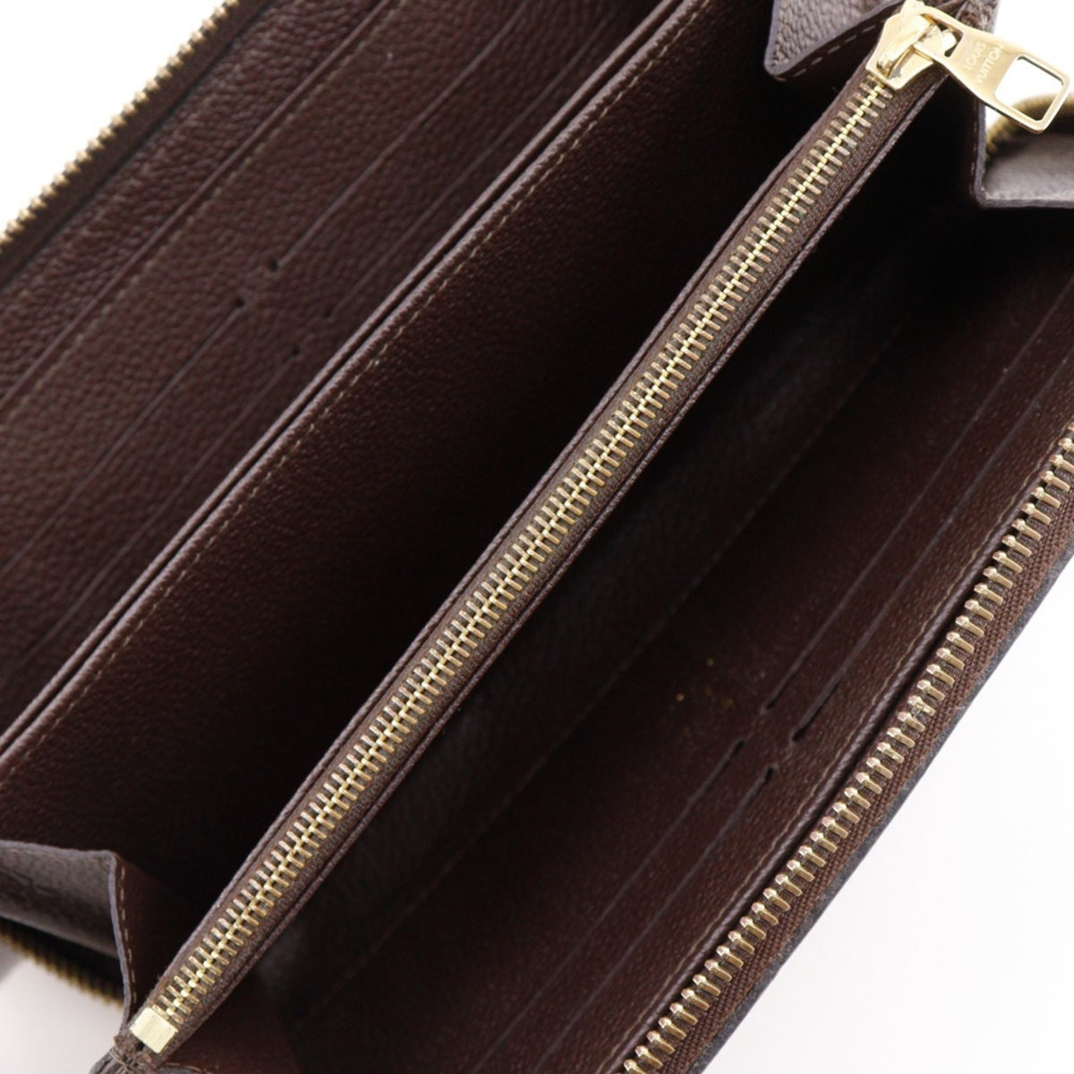 Louis Vuitton Monogram Empreinte Brown Ombre Monogram Empreinte Long Wallet (Bi-Fold) (Pre-Owned)