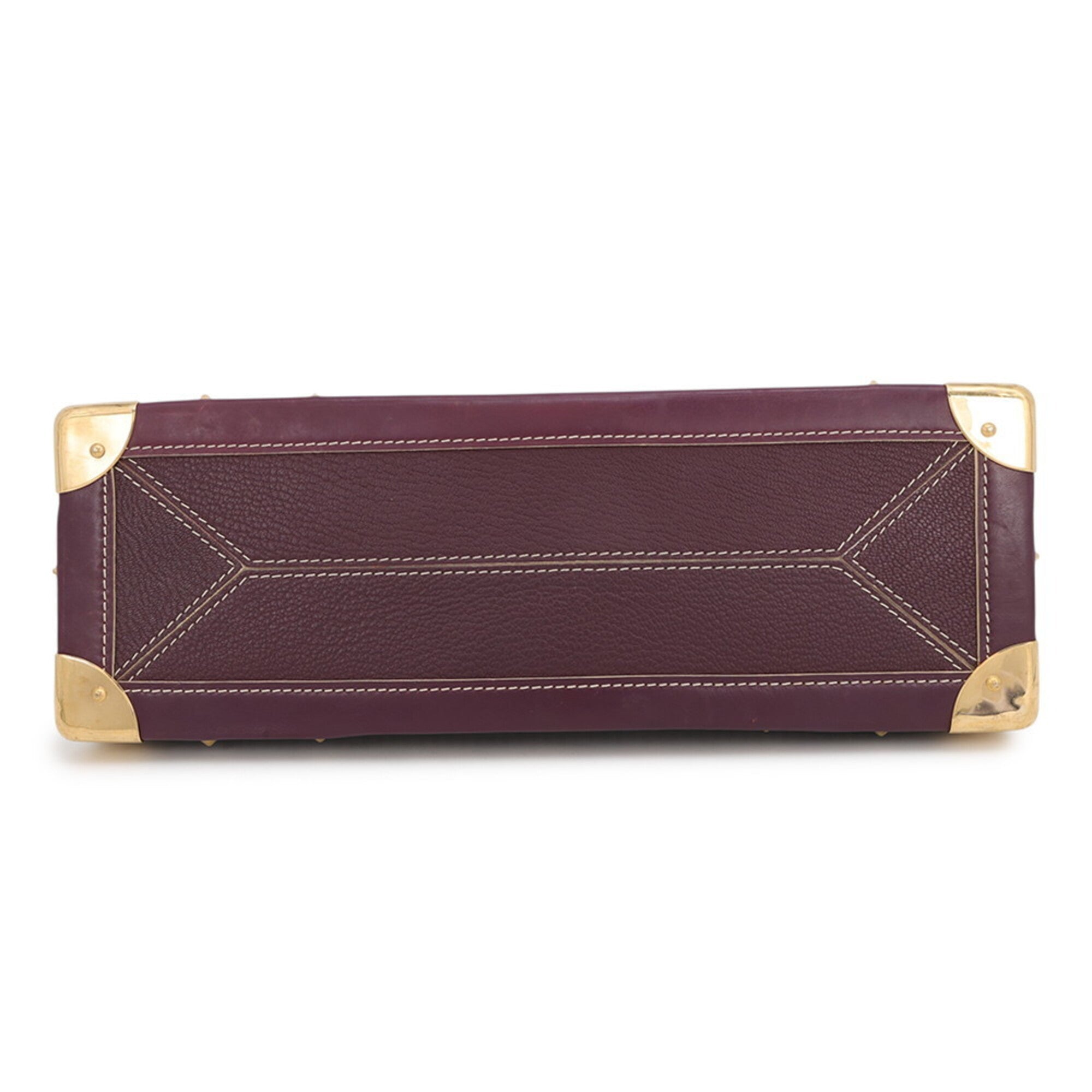 Louis Vuitton Purple Suhali Leather Handbag (Pre-Owned)