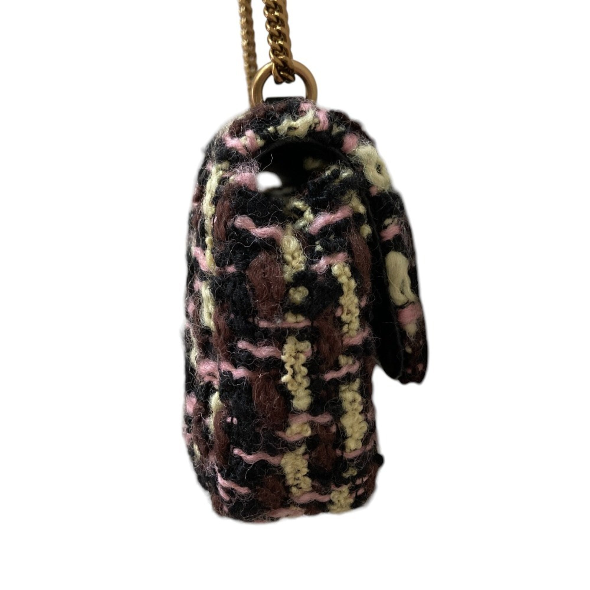 Tory Burch Multi-Color Tweed Shoulder Bag (Pre-Owned)