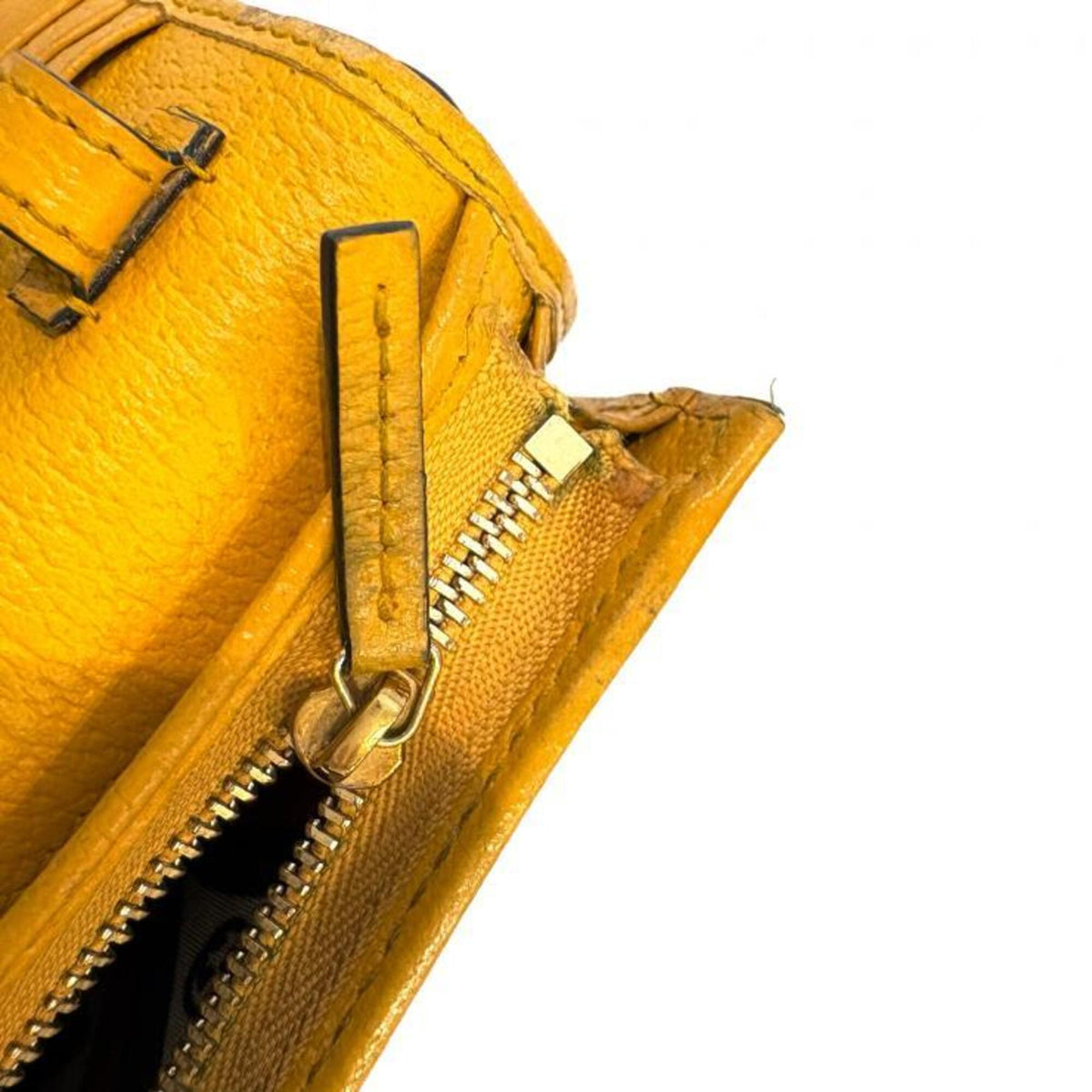 Gucci Black Orange Yellow Coin Purse/Coin Case (Pre-Owned)