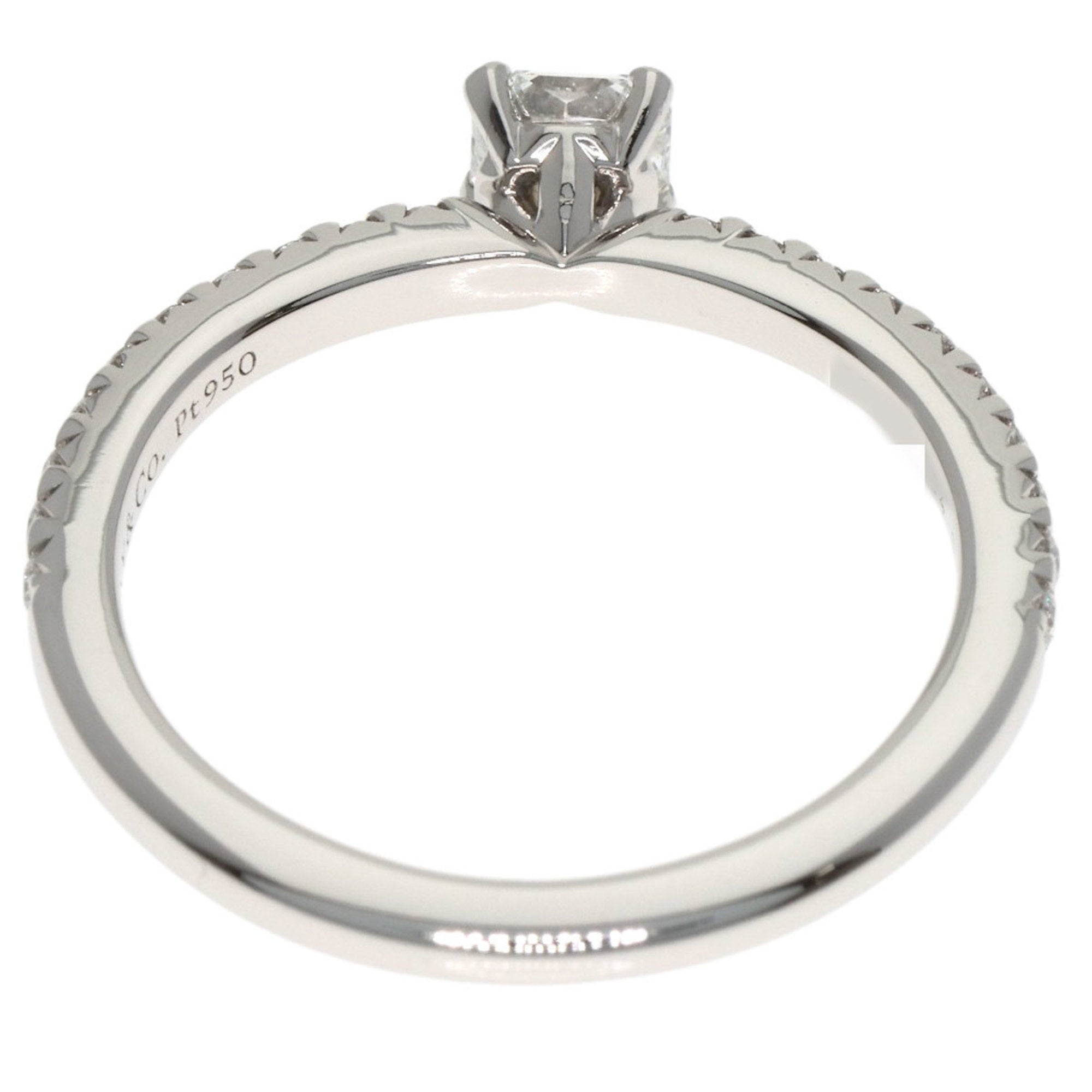 Tiffany Platinum 950 Band Ring (Pre-Owned)