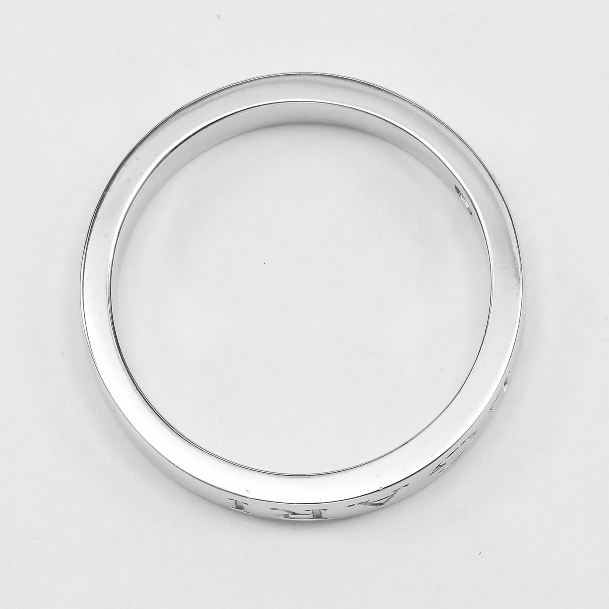 Bvlgari White Gold (18K) Band Ring (Pre-Owned)