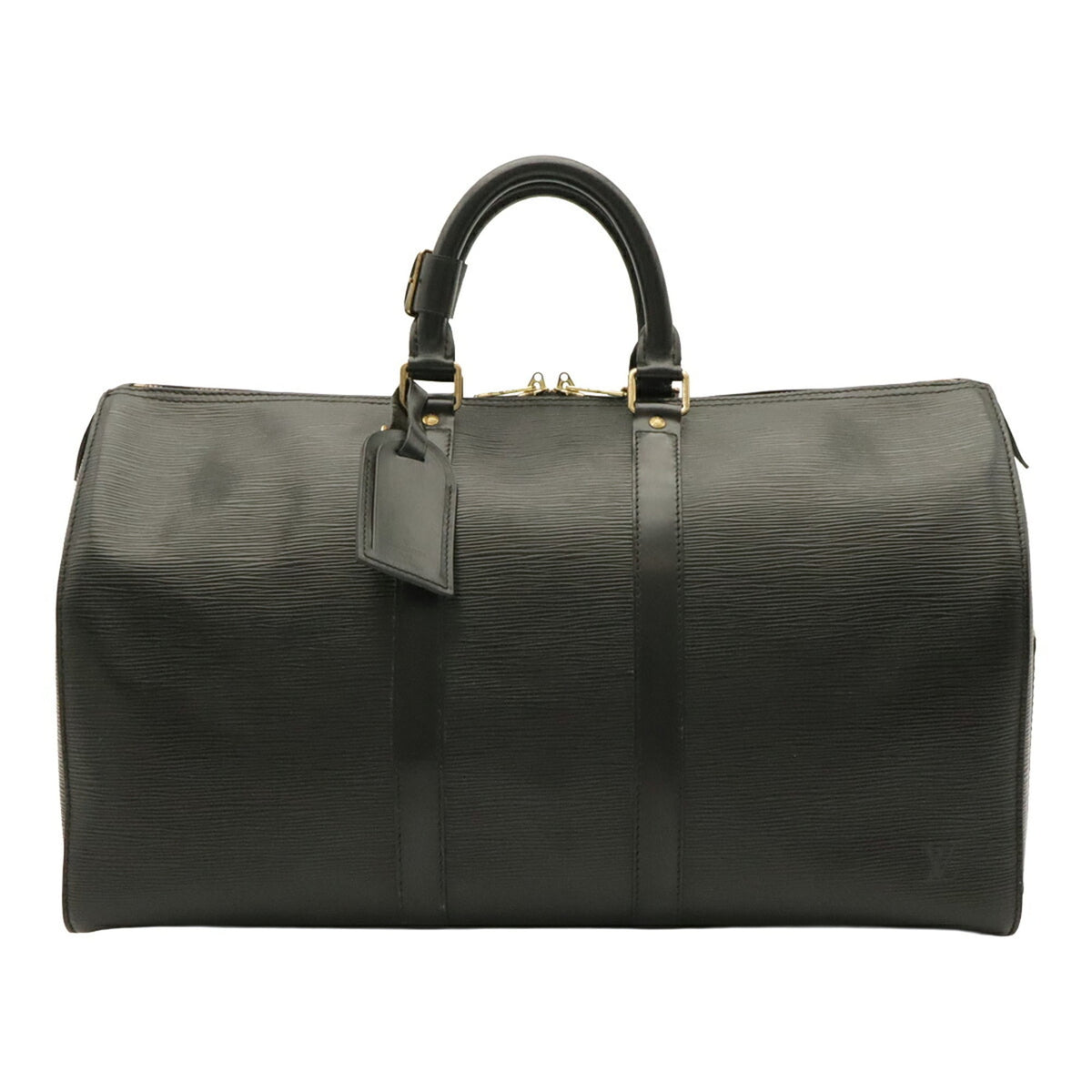 Louis Vuitton Noir Epi Leather Boston Bag (Pre-Owned)