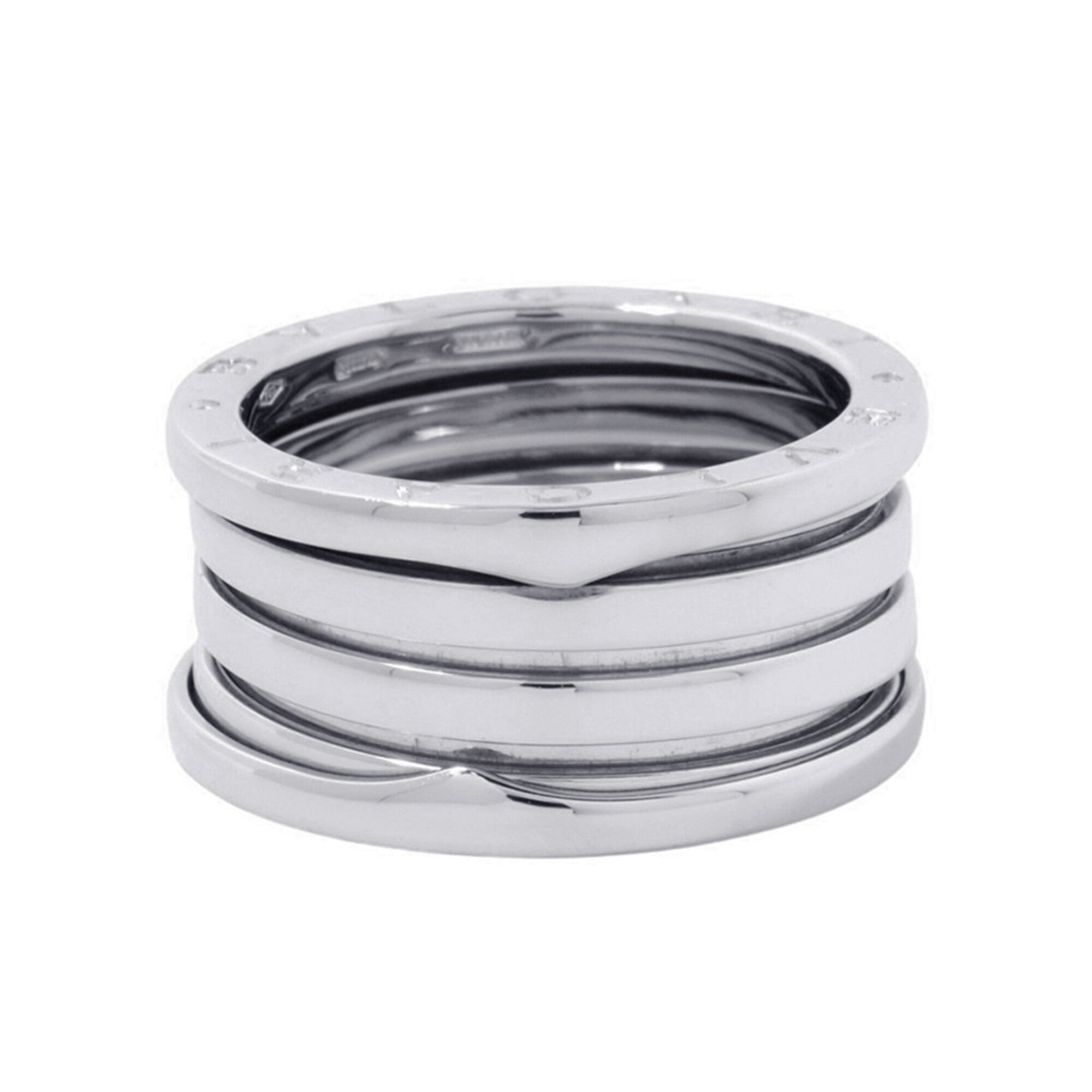 Bvlgari White Gold (18K) Band Ring (Pre-Owned)