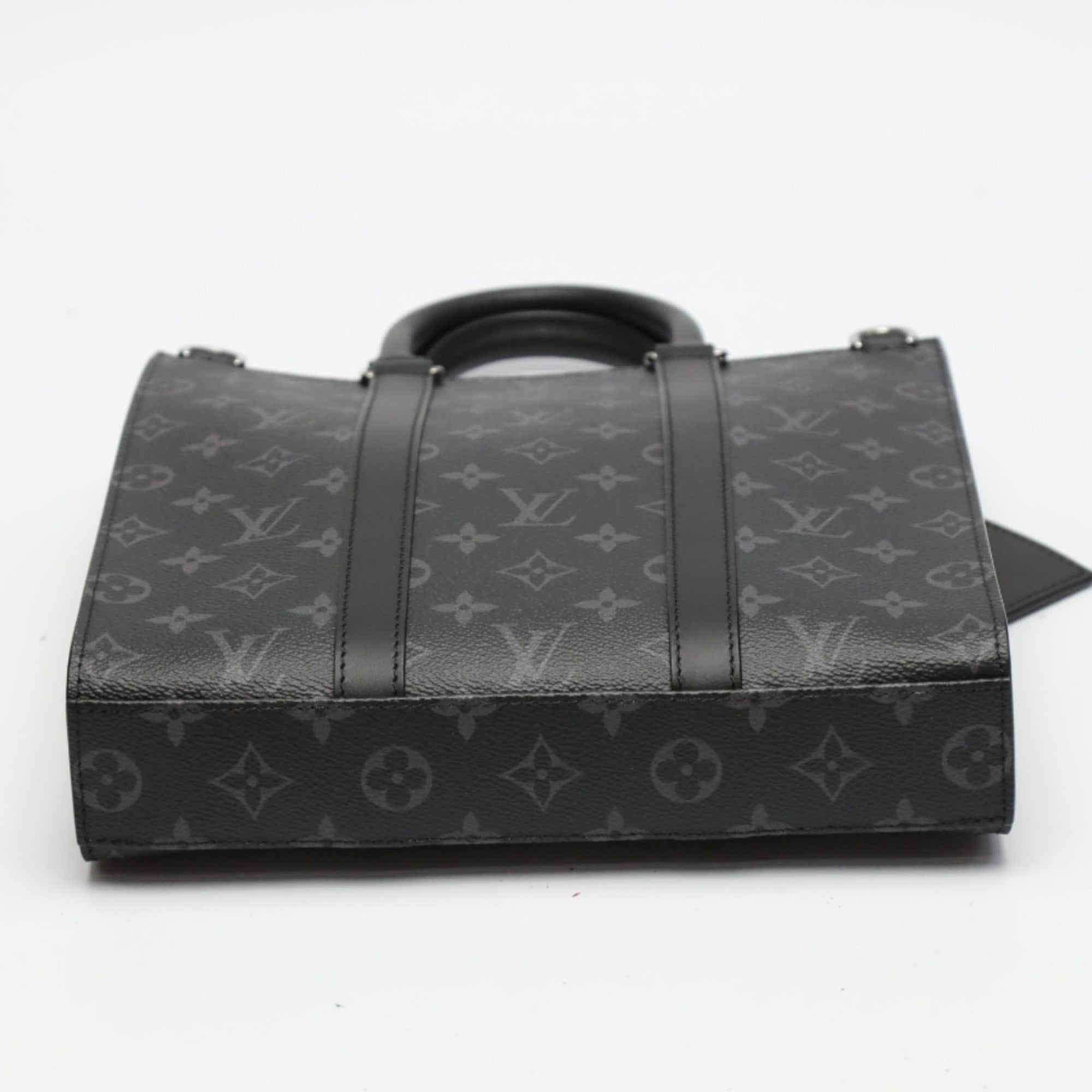Louis Vuitton Black Monogram Eclipse Canvas Shoulder Bag Tote Bag (Pre-Owned)
