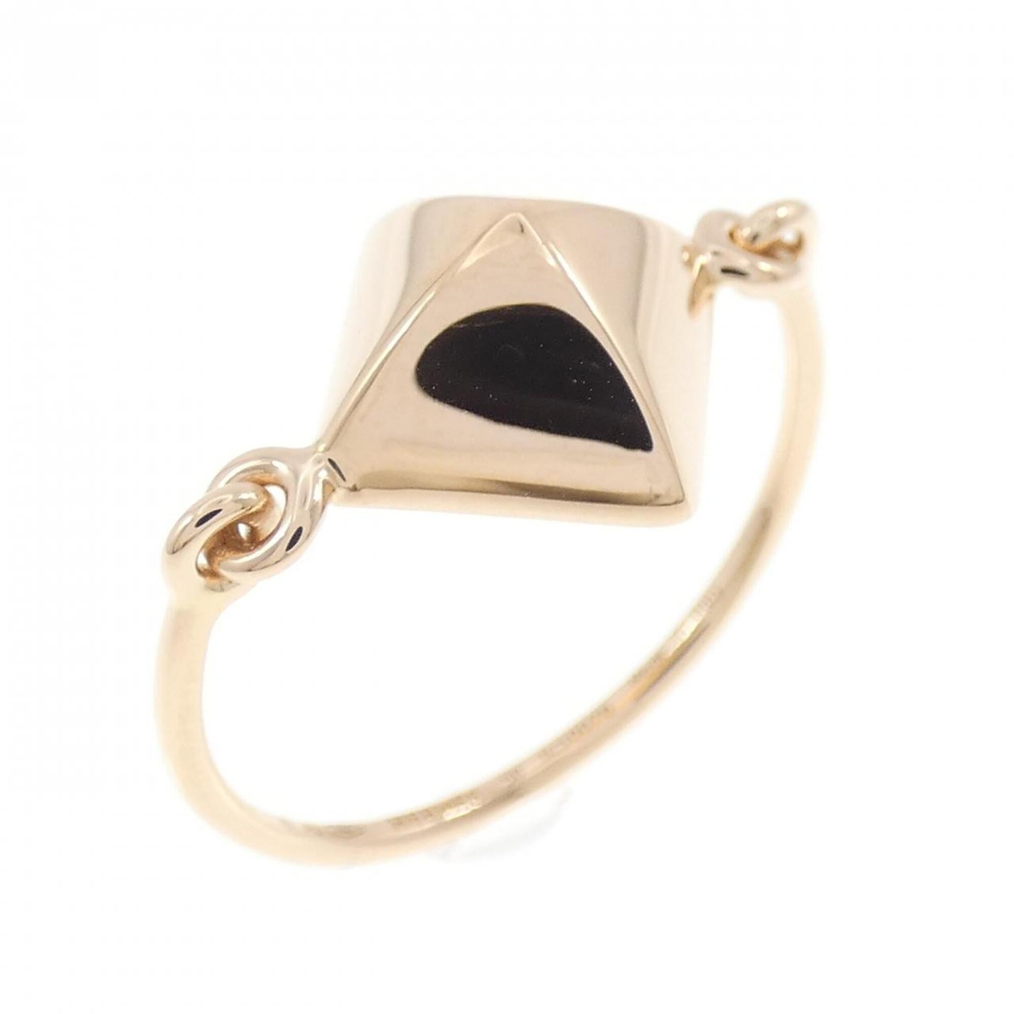 Hermes Pink Gold (18K) Band Ring (Pre-Owned)