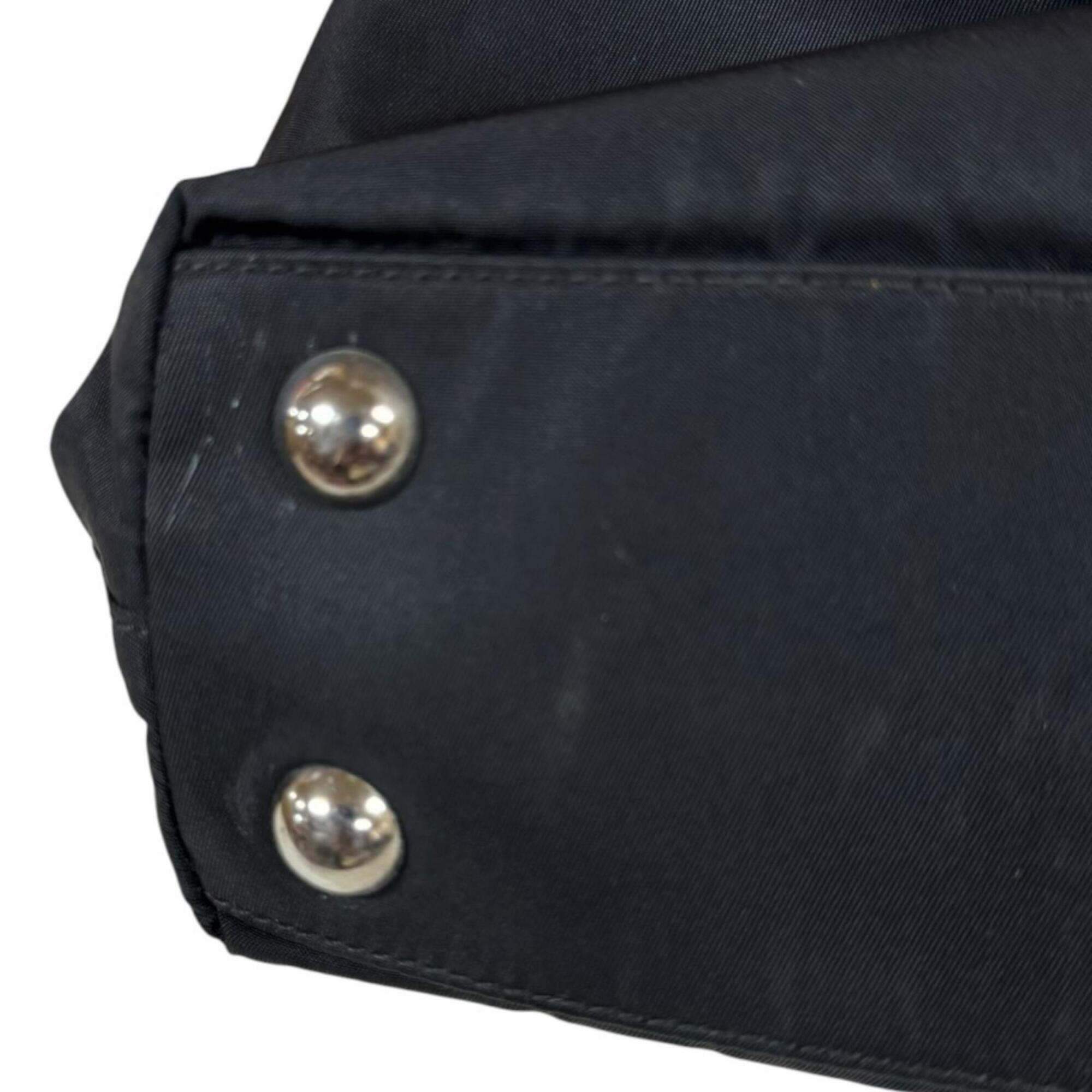 Prada Black Nylon Shoulder Bag (Pre-Owned)
