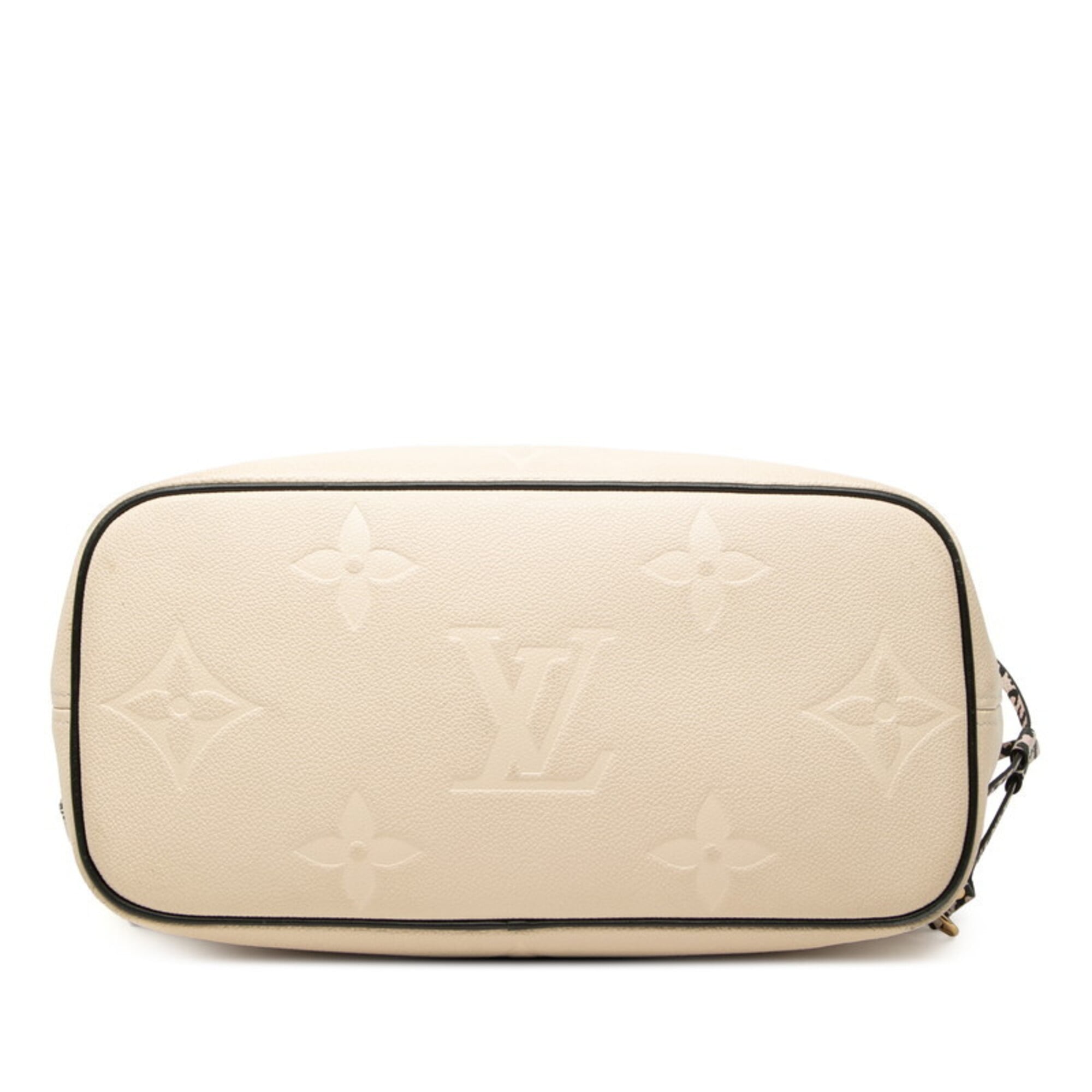 Louis Vuitton Ivory Pink Leather Pouch Shoulder Bag Tote Bag (Pre-Owned)
